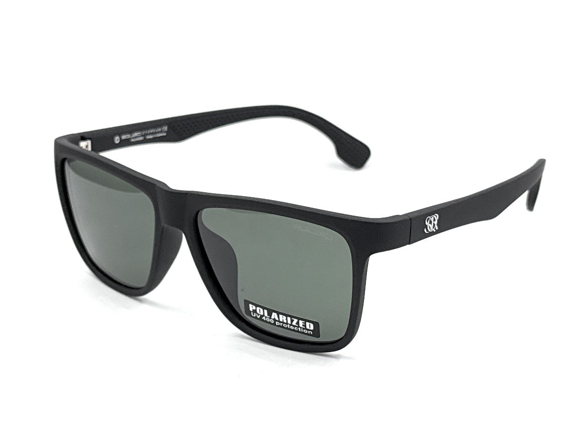 SQUARO Matte Black Polarized Sunglasses – Lightweight Premium quality Frame with Spring Hinges
SQ20241517