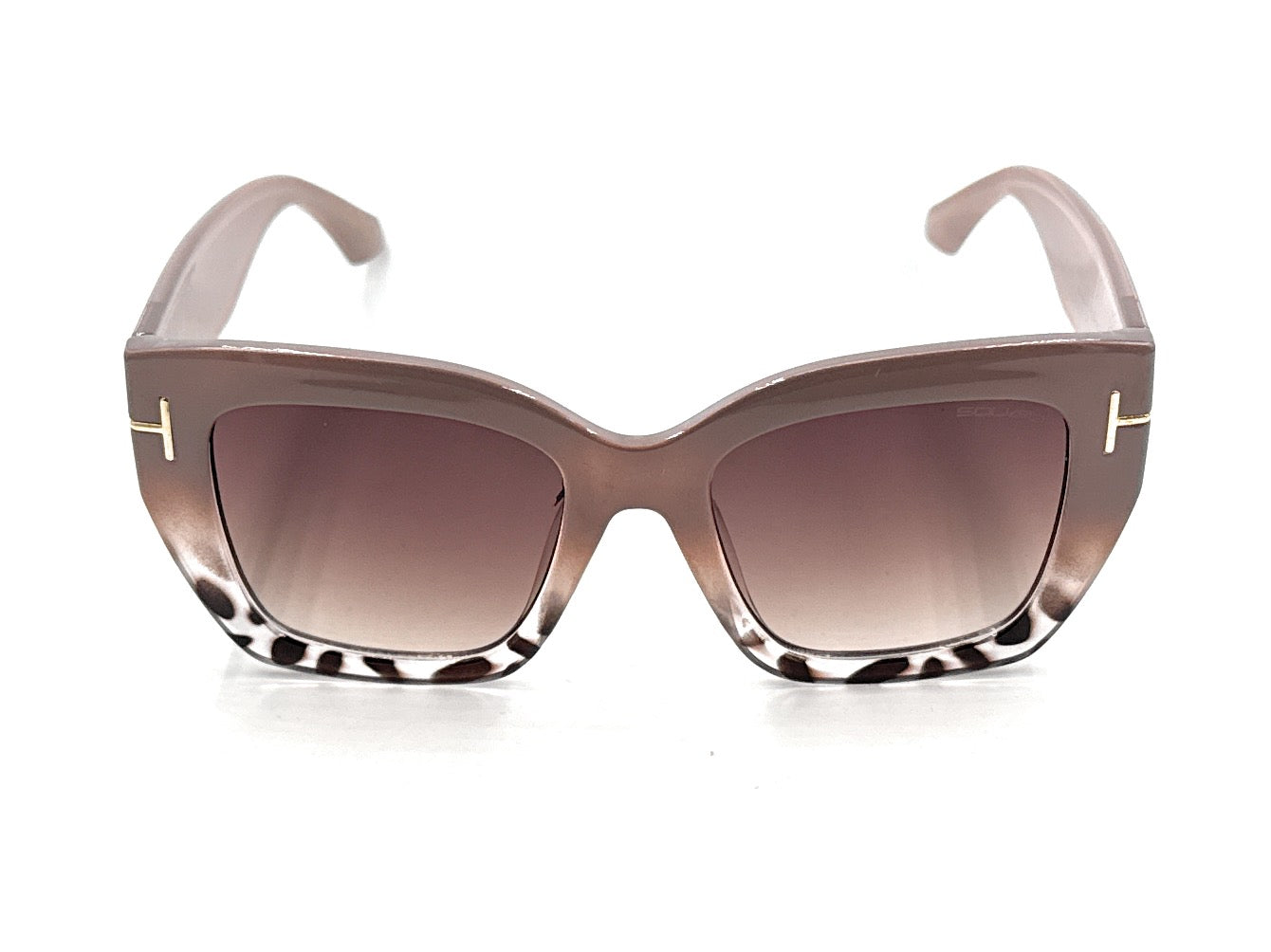 Women’s Cat-Eye Fashion Sunglasses – Premium Non-Polarized Gradient Purple Lens | SQUARO SQ20241521