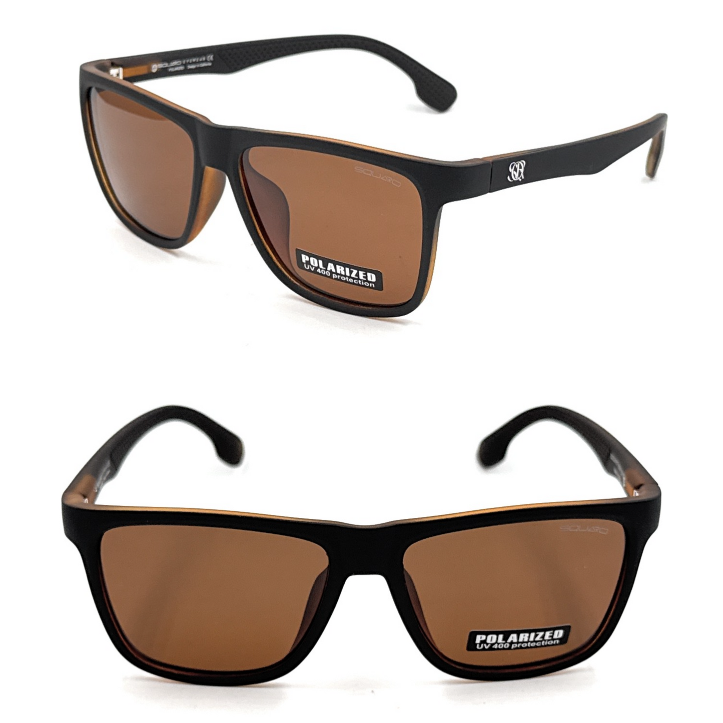 SQUARO Matte Black Polarized Sunglasses – Lightweight Premium quality Frame with Spring Hinges
SQ20241517