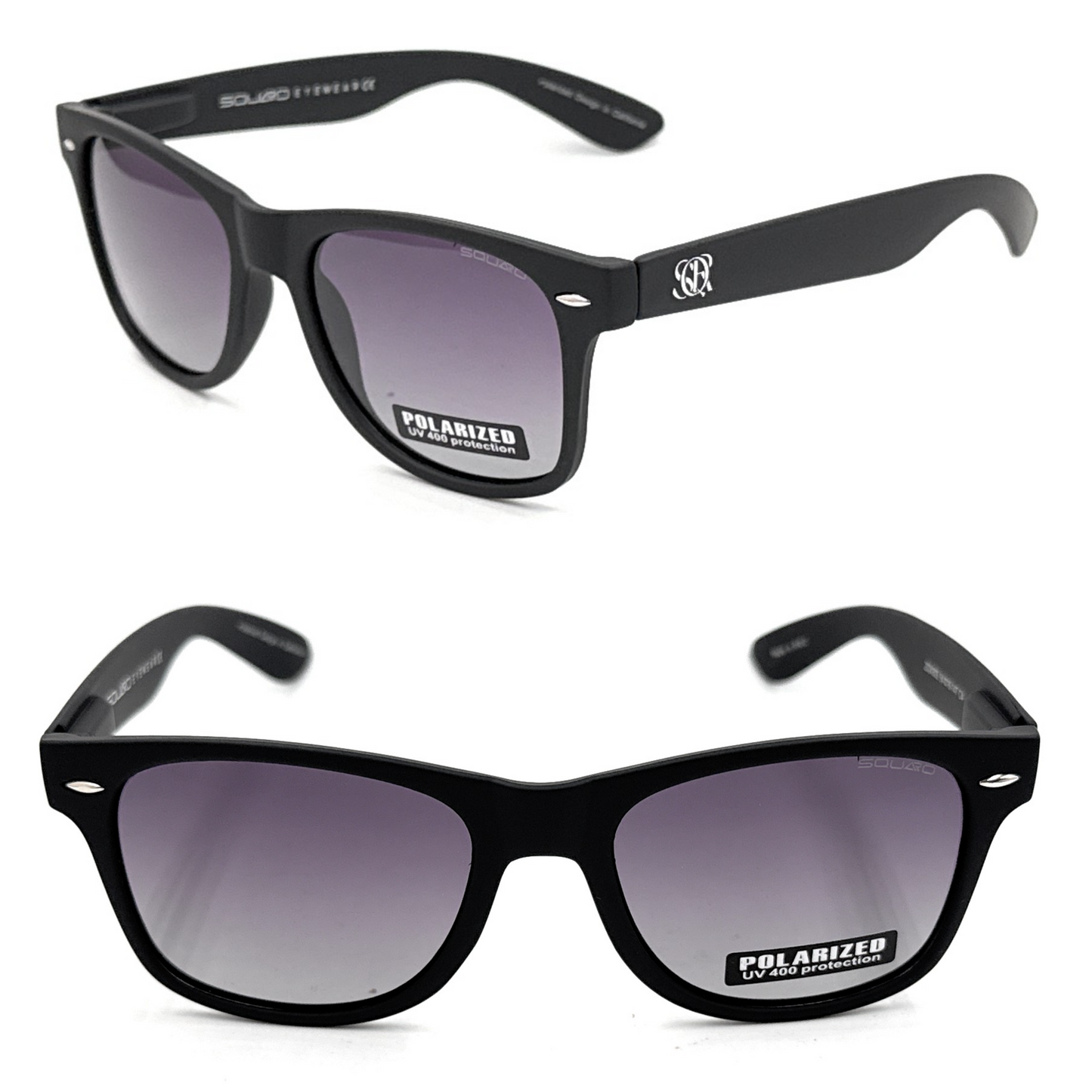 SQUARO wayfarer Polarized Sunglasses Men Women Driving Fishing Biking Hiking UVB-UVA %100 protection 2024303
