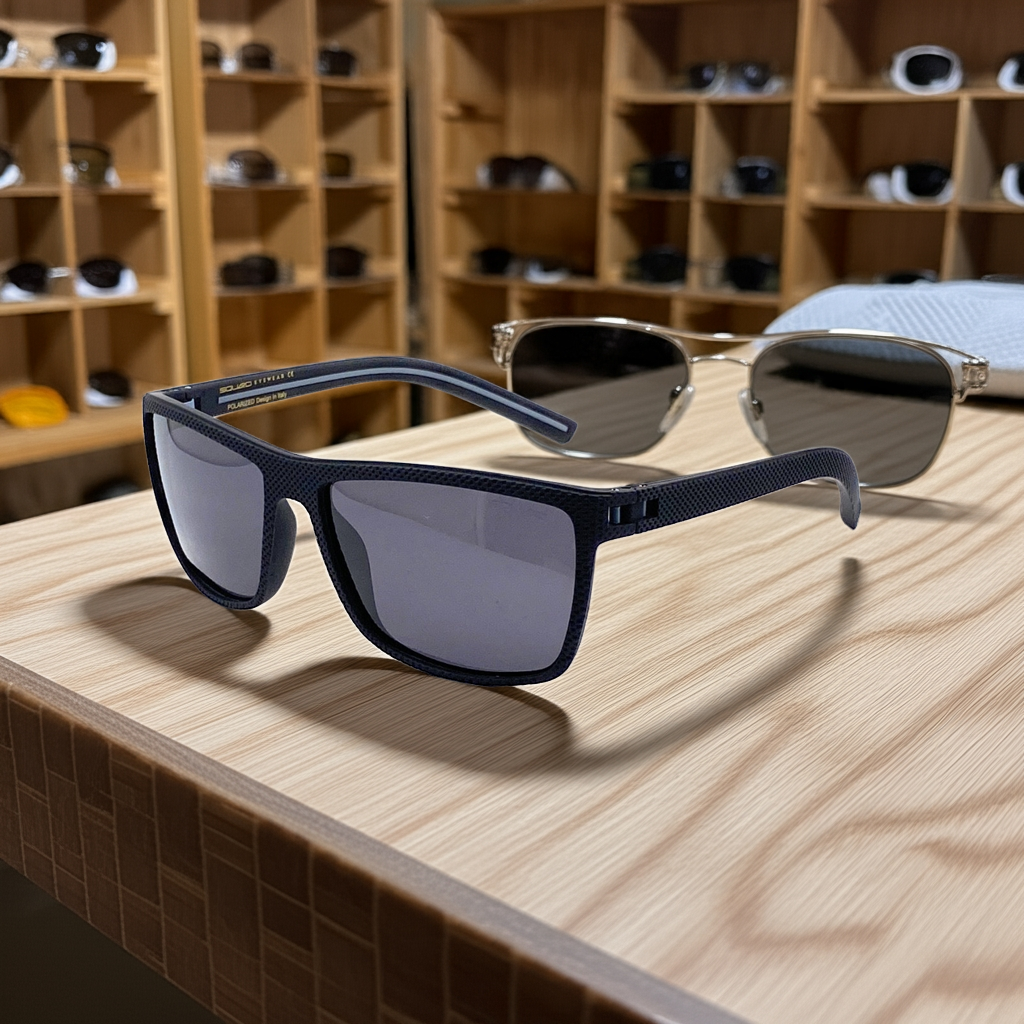 SQUARO Polarized Sunglasses Men Women Driving Fishing Biking Hiking UVB-UVA %100 protection 2024300