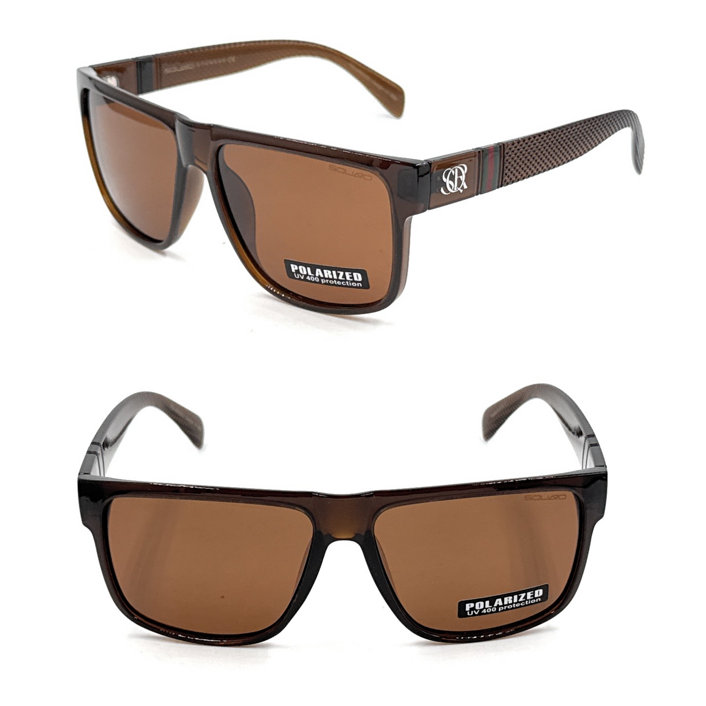 SQUARO Polarized Square Sunglasses - UV400 Protection with TAC Lenses SQ20251555