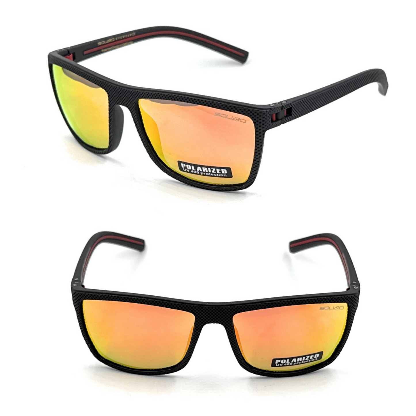 SQUARO Polarized Sunglasses Men Women Driving Fishing Biking Hiking UVB-UVA %100 protection Premium quality with the TAC polarized lenses SQ2024300