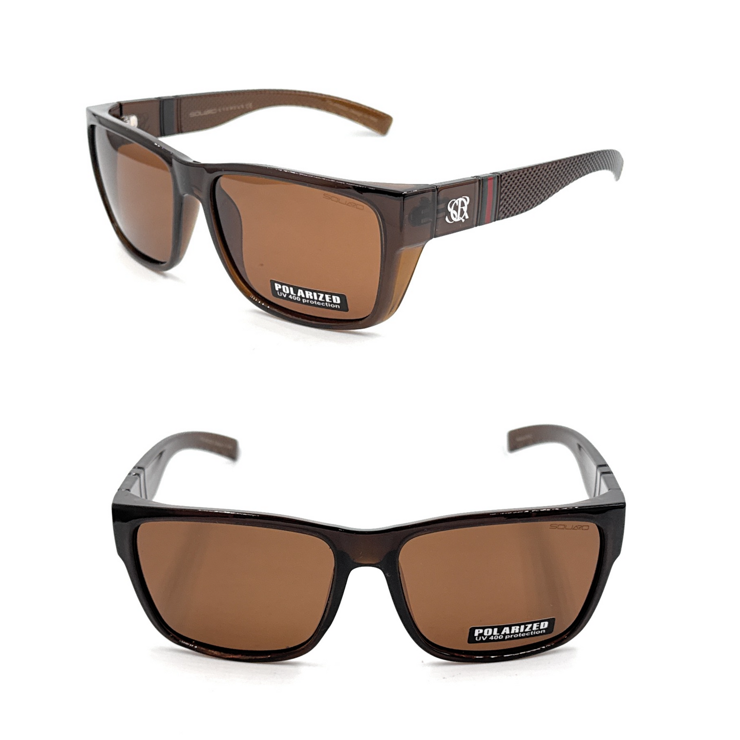 SQUARO Polarized Square Sunglasses - UV400 Protection with TAC Lenses SQ20251556