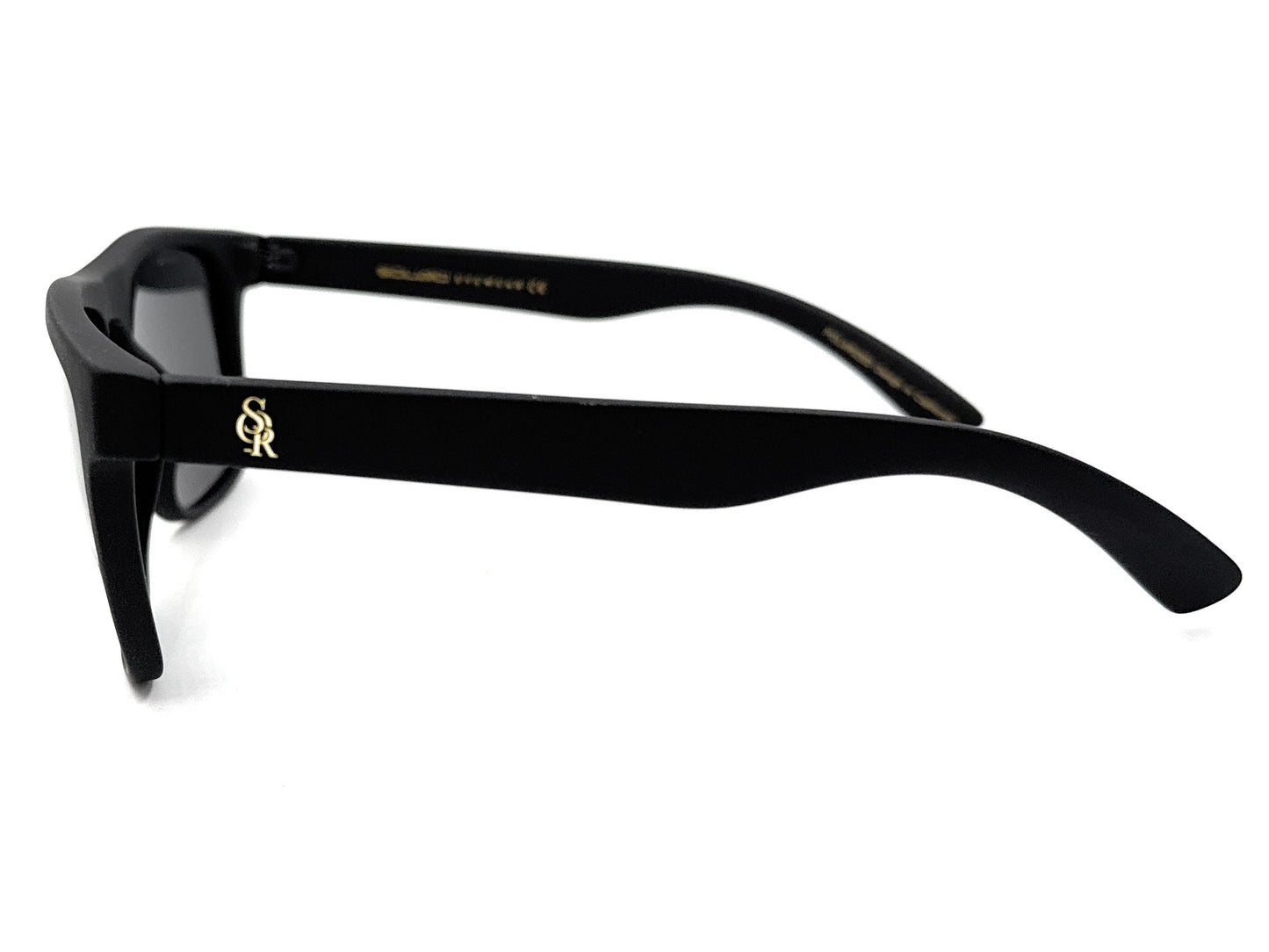 SQUARO Matte Black Polarized TAC Sunglasses β Blue Mirror Lenses with UV400 Protection               SQ20251532