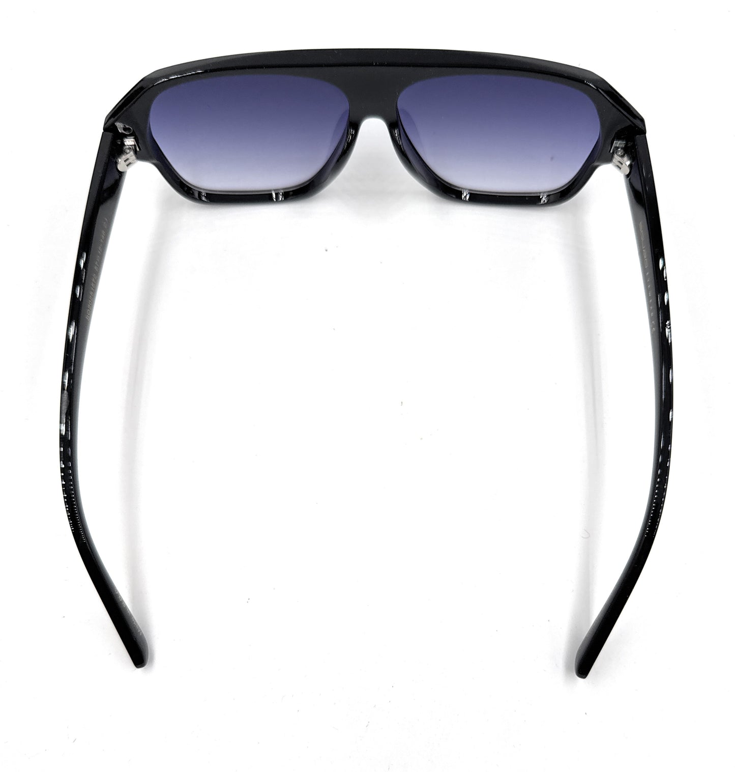 SQUARO Premium Quality Fashion Sunglasses – Black Frame with Gradient Gray Lenses | Classic Square Design SQ20251572