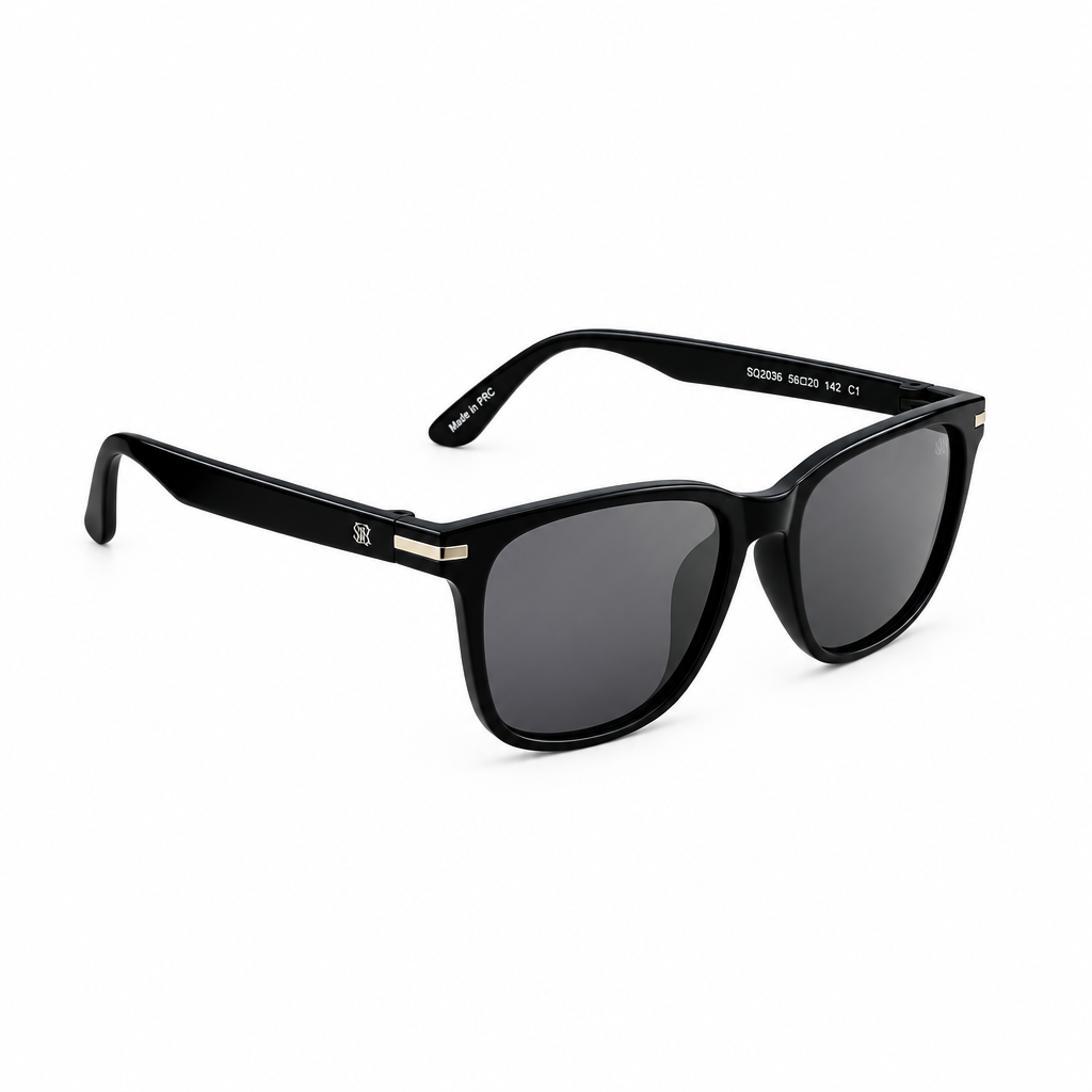 SQUARO Polarized Sunglasses Men Women Driving Fishing Biking Hiking UVB-UVA 400 SQ20261590 58#20_142(mm)