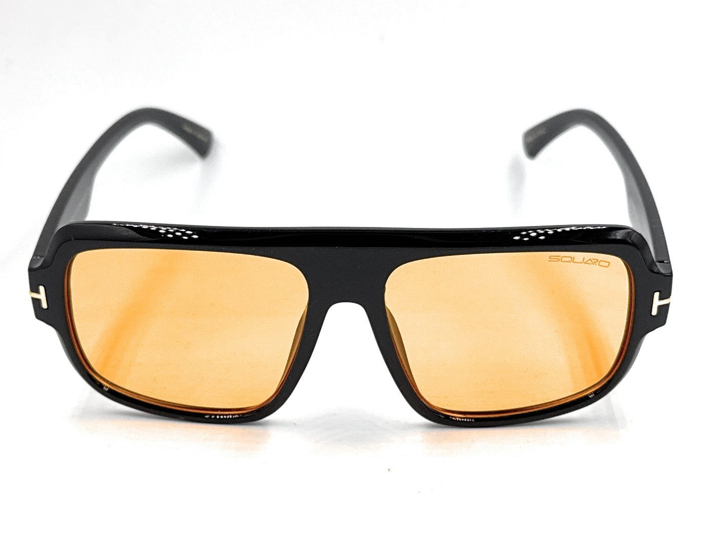 SQUARO Premium Quality Fashion Sunglasses – Black Frame with Gradient Gray Lenses | Classic Square Design SQ20241520