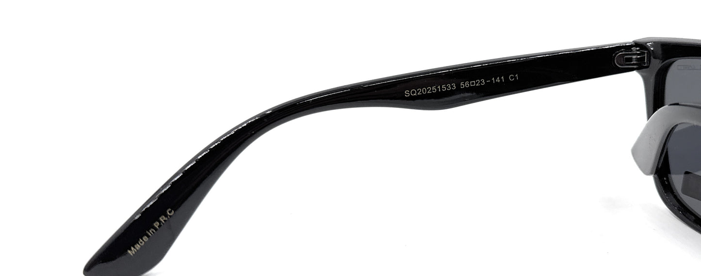 SQUARO Classic Brown Polarized TAC Sunglasses – UV400 Protection & Lightweight Design SQUAROSunglasses - UV400 Protection with TAC Lenses SQ20251533