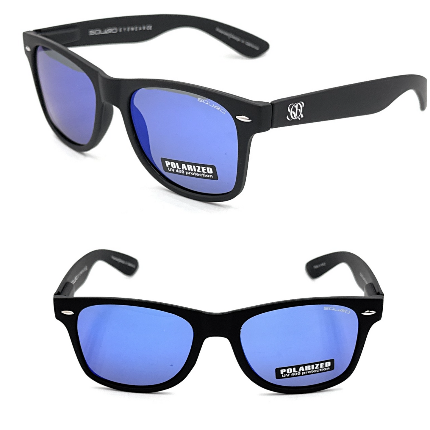 SQUARO wayfarer Polarized Sunglasses Men Women Driving Fishing Biking Hiking UVB-UVA %100 protection 2024303