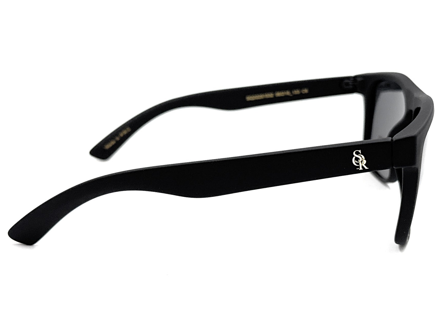 SQUARO Matte Black Polarized TAC Sunglasses β Blue Mirror Lenses with UV400 Protection               SQ20251532