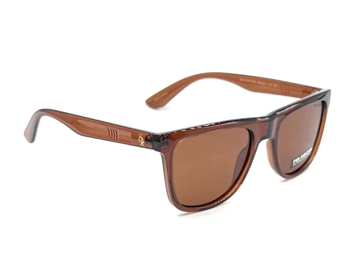 SQUARO Classic Brown Polarized TAC Sunglasses – UV400 Protection & Lightweight Design SQUAROSunglasses - UV400 Protection with TAC Lenses SQ20251533