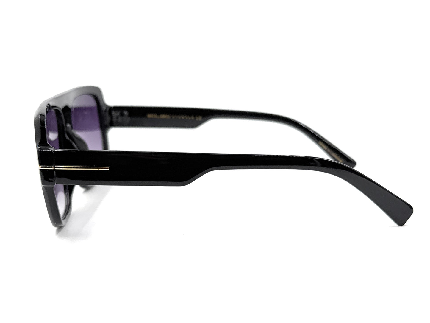 SQUARO Premium Quality Fashion Sunglasses – Black Frame with Gradient Gray Lenses | Classic Square Design SQ20241520