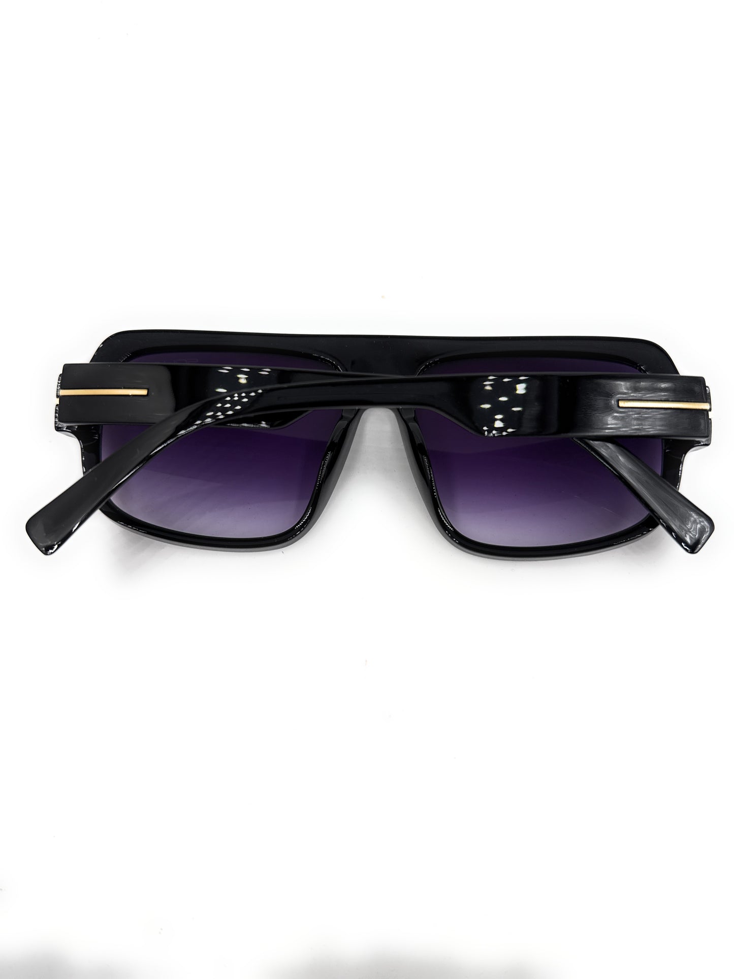 SQUARO Premium Quality Fashion Sunglasses – Black Frame with Gradient Gray Lenses | Classic Square Design SQ20241520