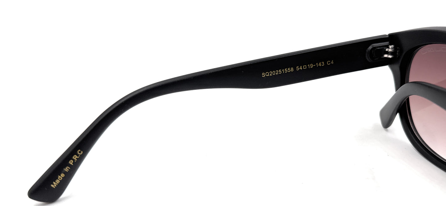 Women’s Cat-Eye Fashion Sunglasses – Premium Non-Polarized Gradient Purple Lens | SQUARO SQ20251558