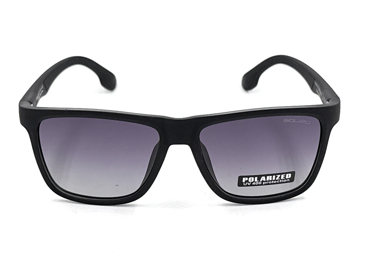 SQUARO Matte Black Polarized Sunglasses – Lightweight Premium quality Frame with Spring Hinges
SQ20241517