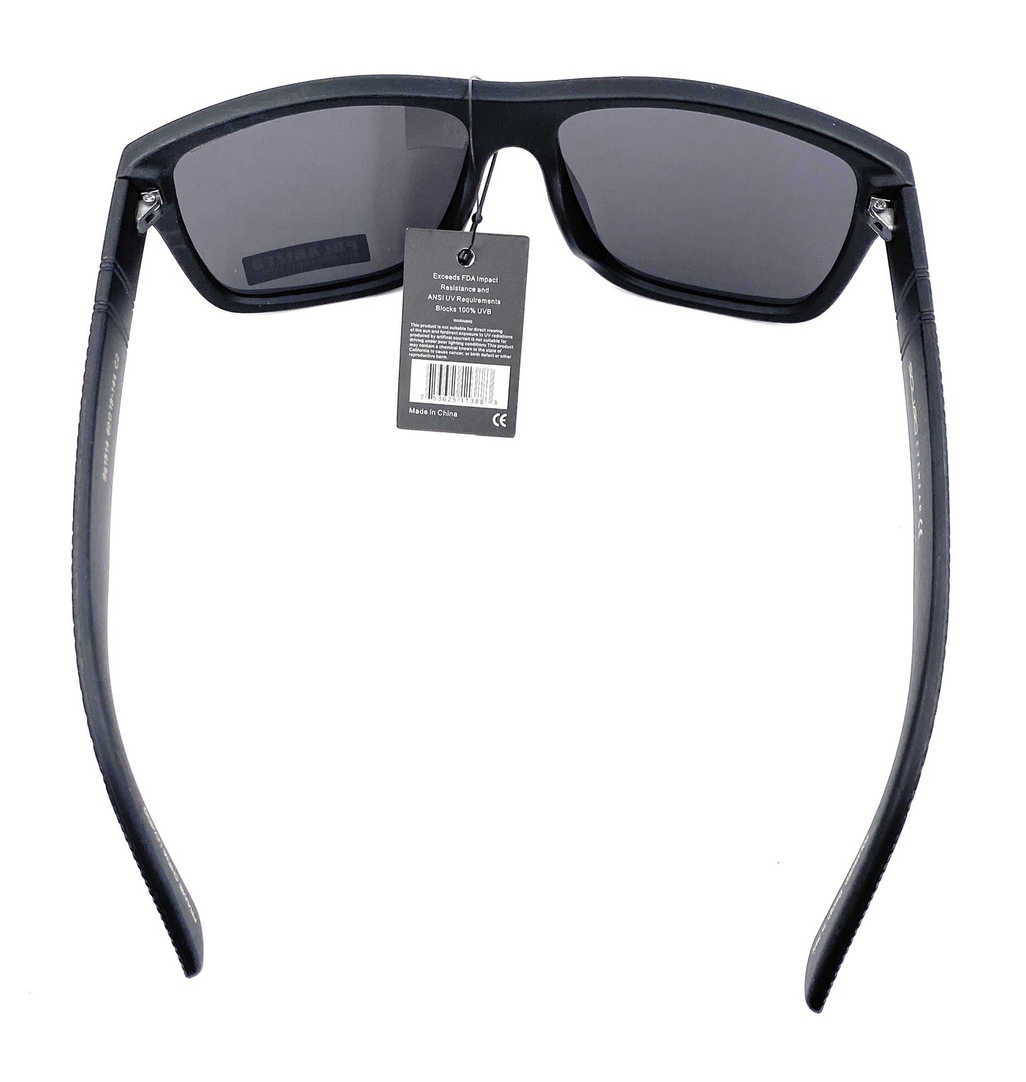 3Packs Polarized Rectangular SQUARO Sunglasses Men Women Driving Fishing Biking Hiking UVB-UVA 400 SQ1514