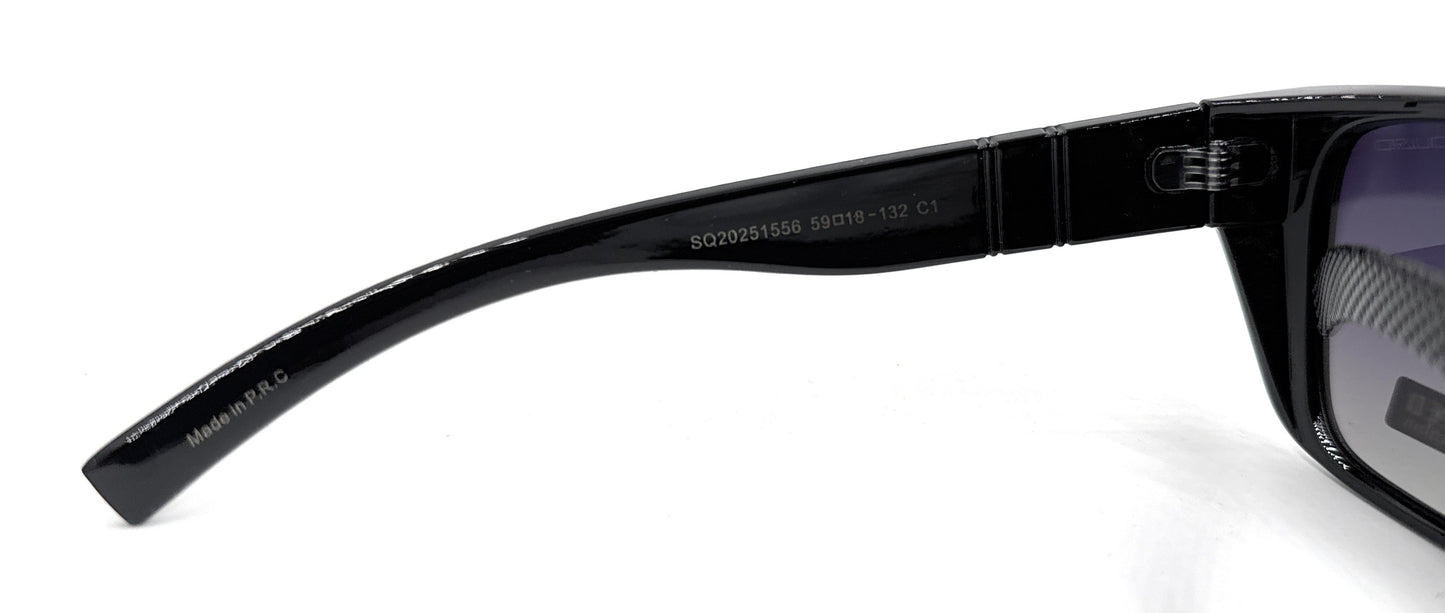 SQUARO Polarized Square Sunglasses - UV400 Protection with TAC Lenses SQ20251556
