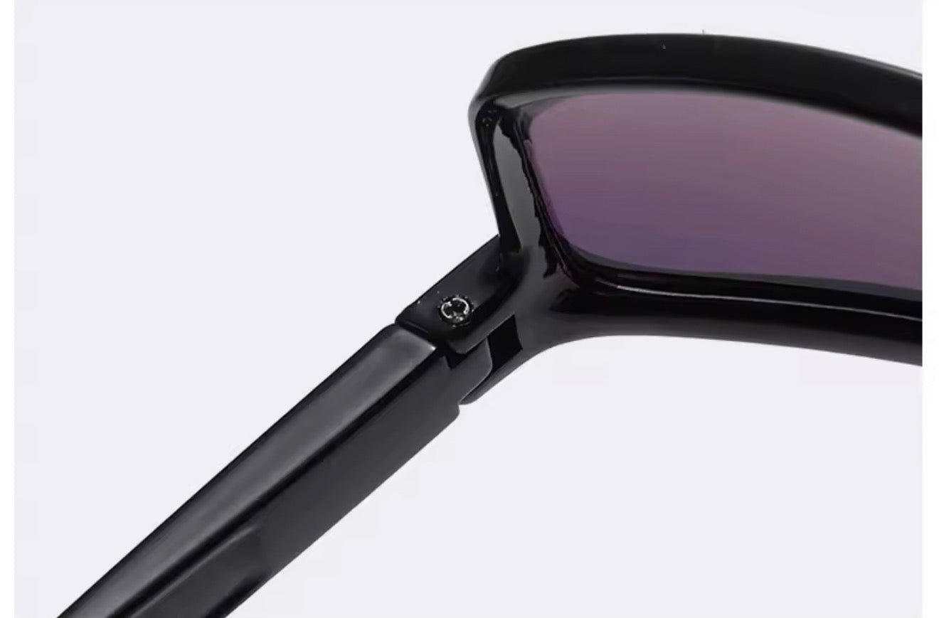 SQUARO Polarized Sunglasses – Men women Lightweight Classic Square Frame wrap style Driving Fishing sport UVA-UVB SQ20261574