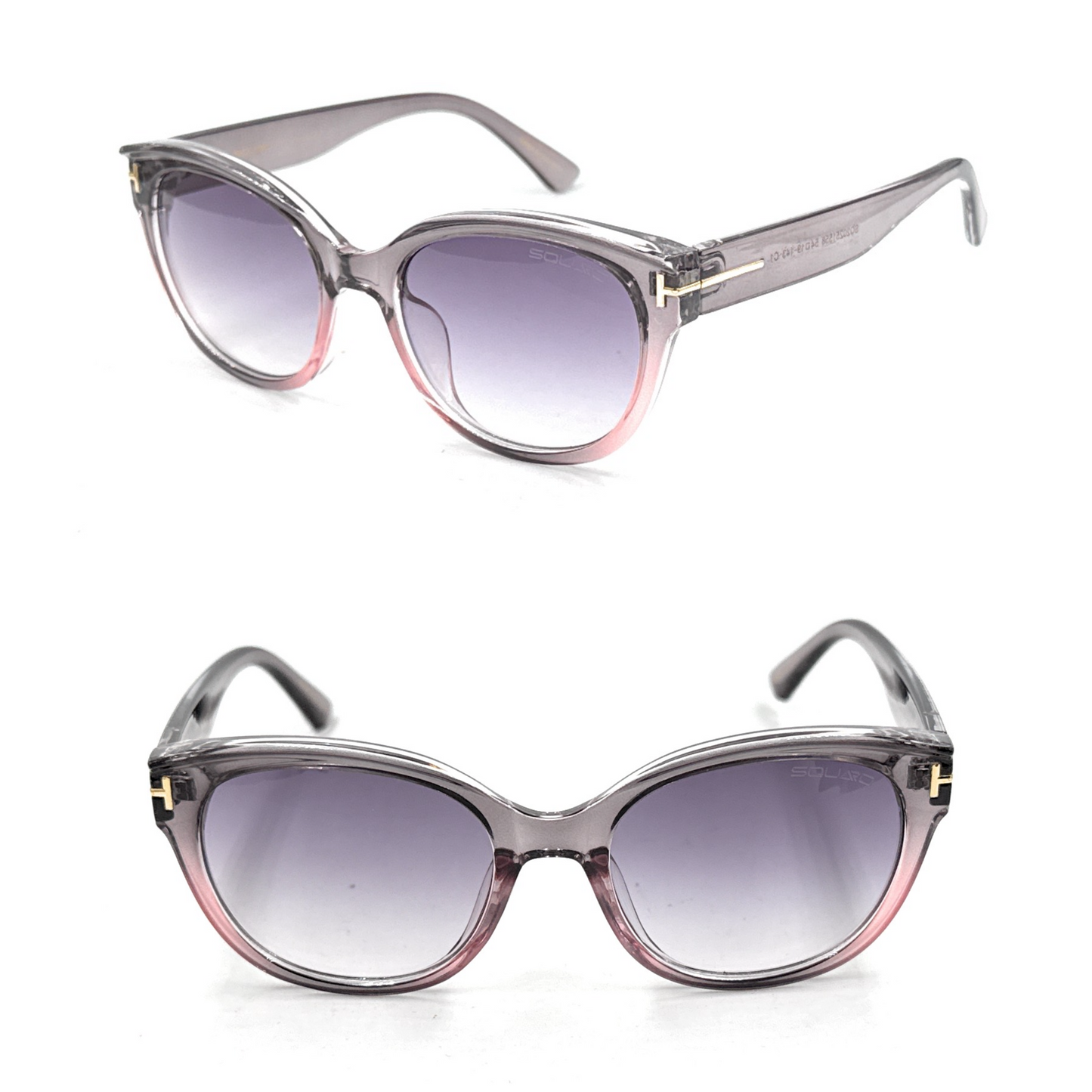 Women’s Cat-Eye Fashion Sunglasses – Premium Non-Polarized Gradient Purple Lens | SQUARO SQ20251558