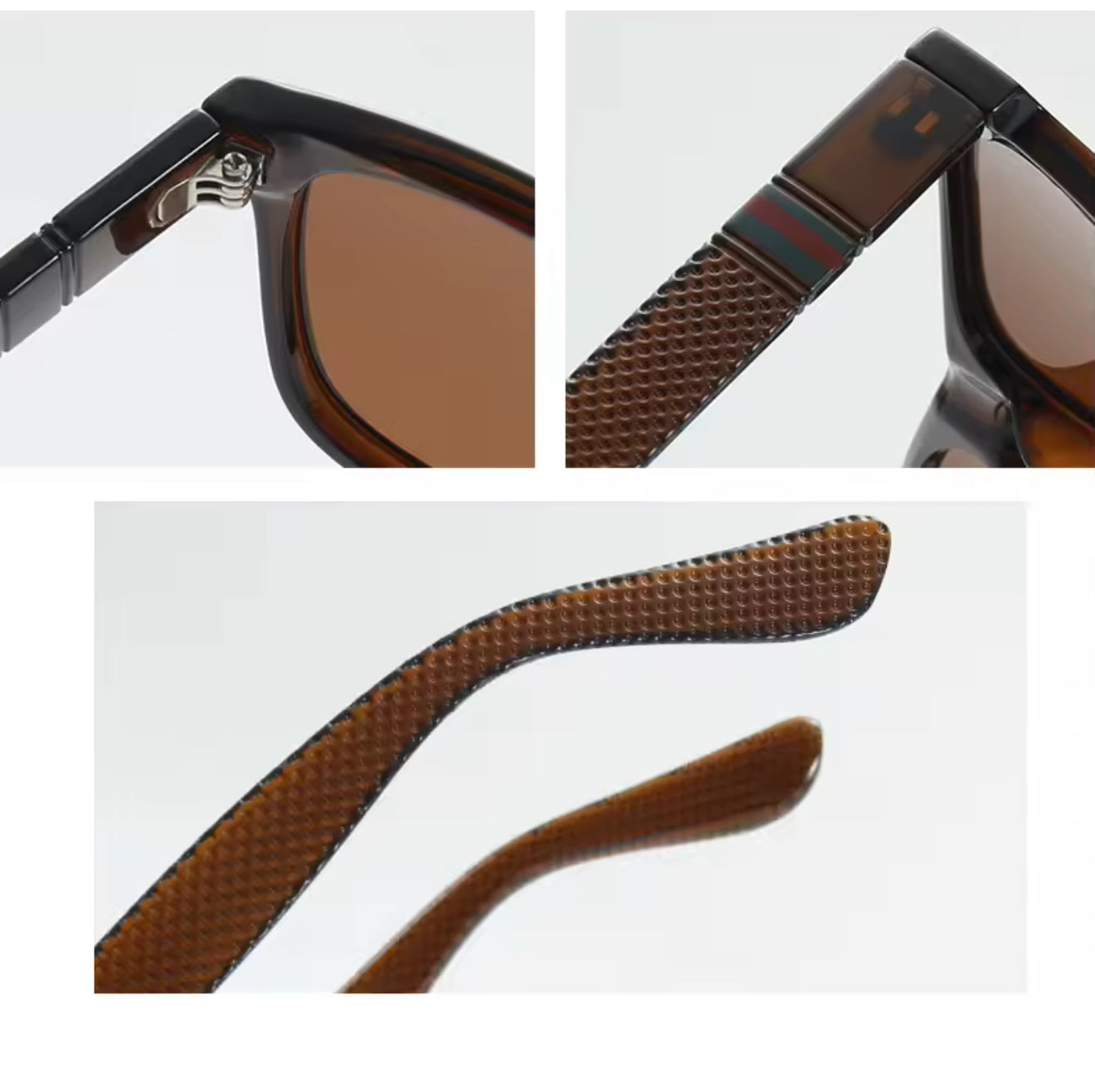 SQUARO Polarized Square Sunglasses - UV400 Protection with TAC Lenses SQ20251555