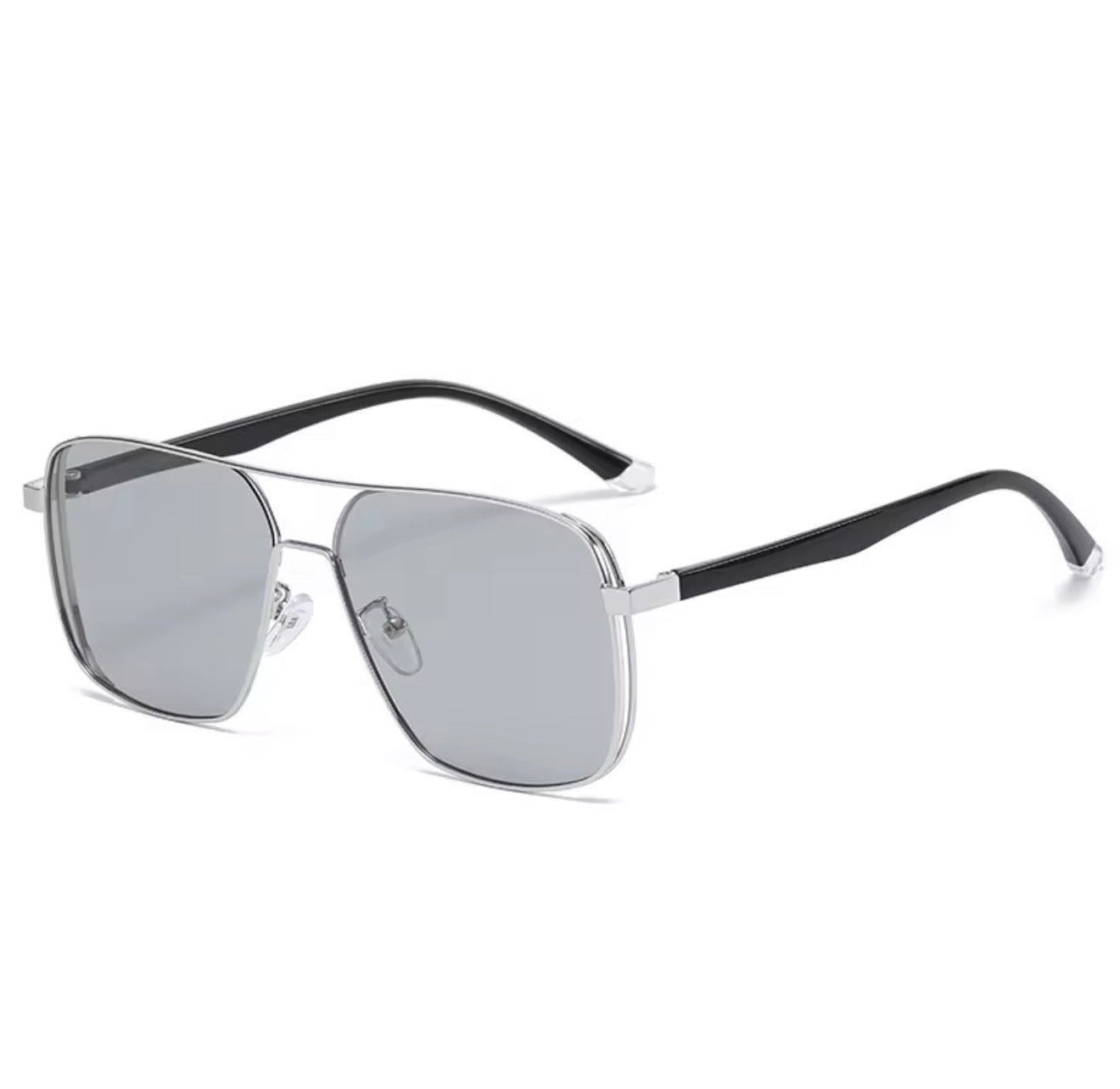 SQUARO Polarized Photochromic Aviator Sunglasses – TR90 + Metal Frame | UV400 Protection High Quality Light weight SQ20261611Square