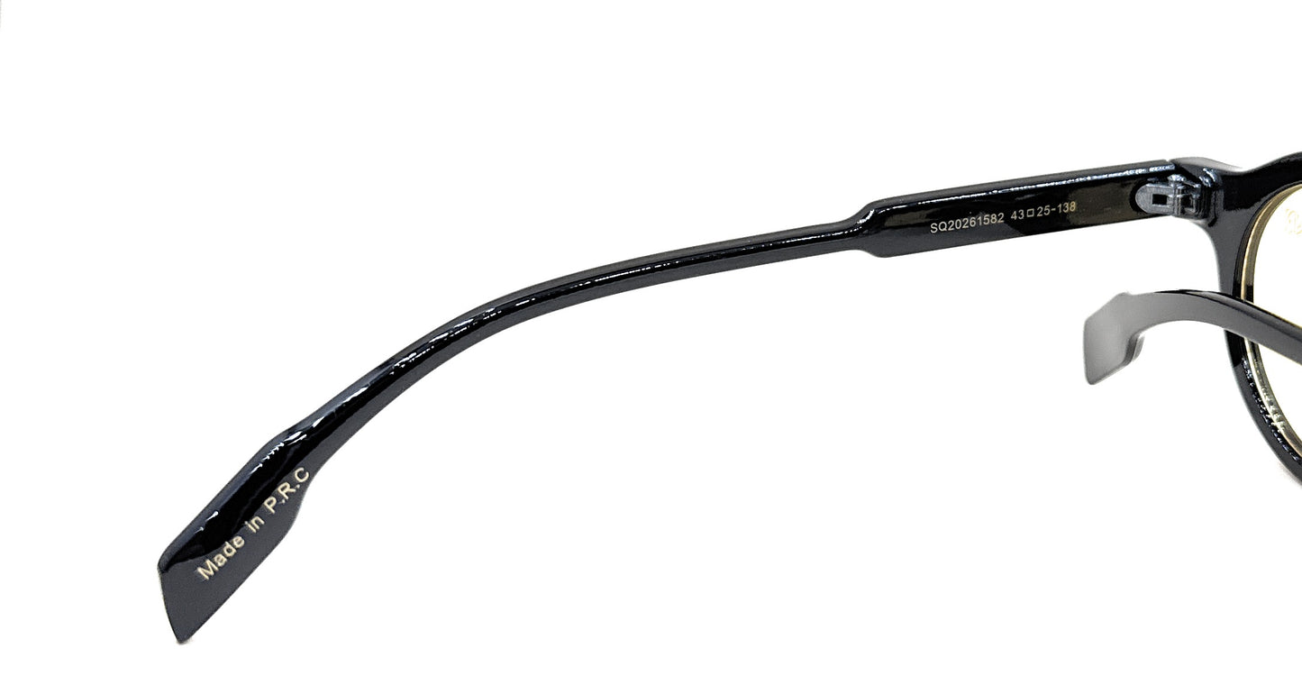 SQUARO SQ20261582 Premium Round Unisex Sunglasses – Lightweight PC Frame with UV400 Protection