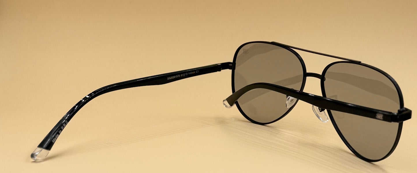 SQUARO Polarized Photochromic Aviator Sunglasses – TR90 + Metal Frame | UV400 Protection High Quality Light weight SQ20261579