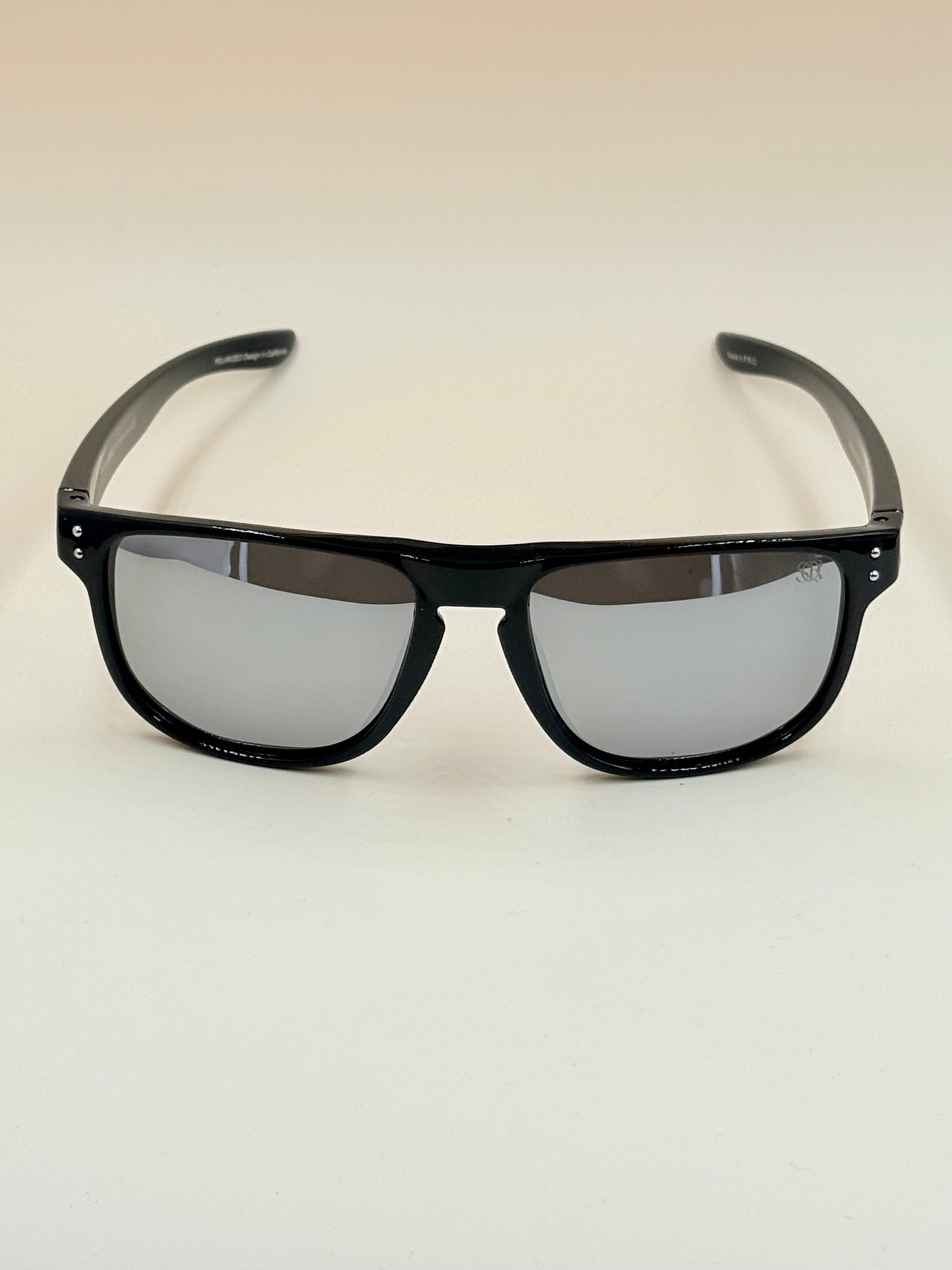 SQUARO TAC Polarized Sunglasses – Black Frame with Premium UV400 Protection SQ20261595 54#19-134