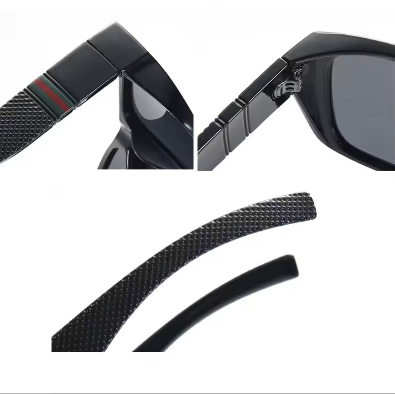 SQUARO Polarized Square Sunglasses - UV400 Protection with TAC Lenses SQ20251556