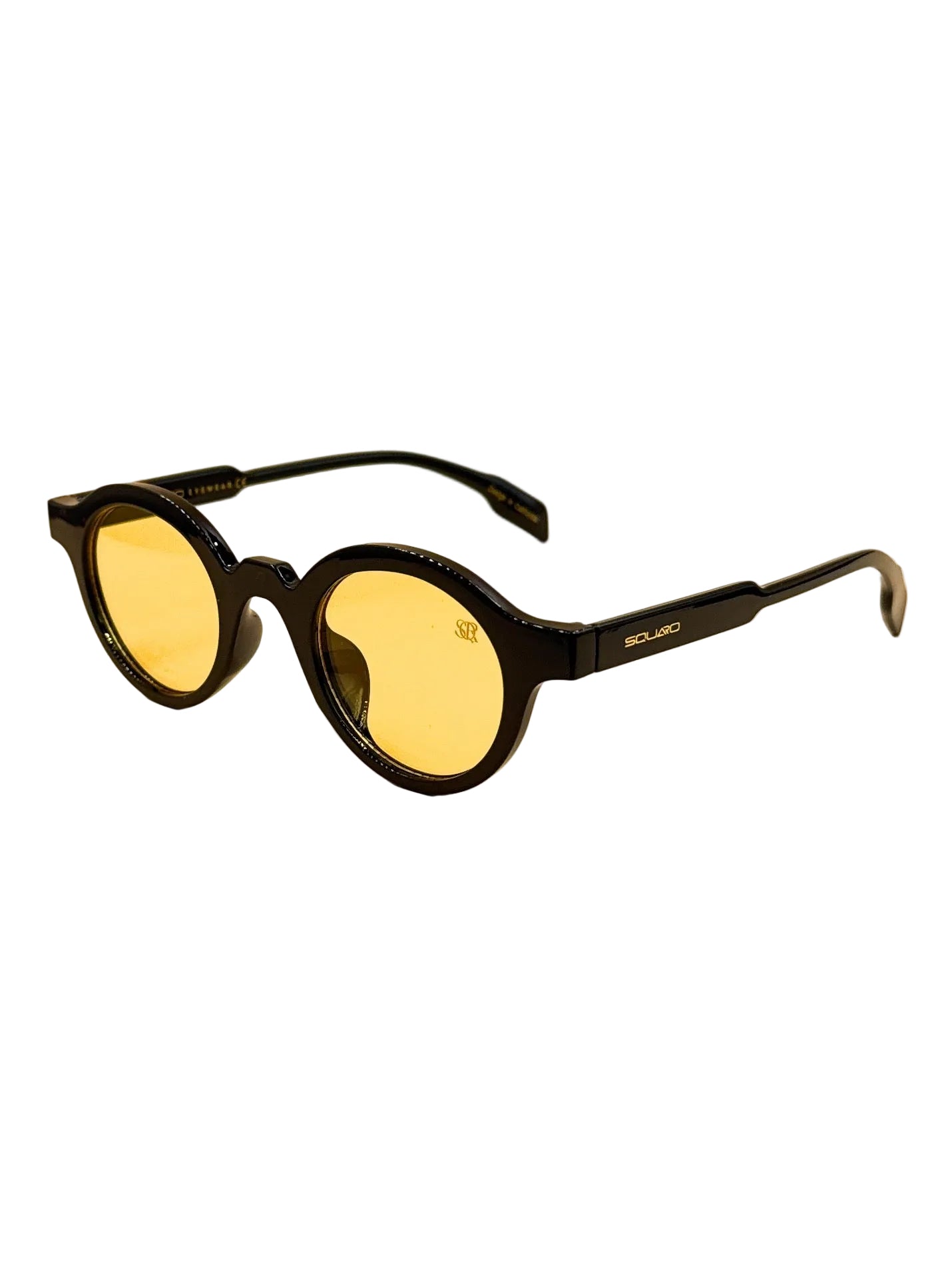 SQUARO SQ20261582 Premium Round Unisex Sunglasses – Lightweight PC Frame with UV400 Protection