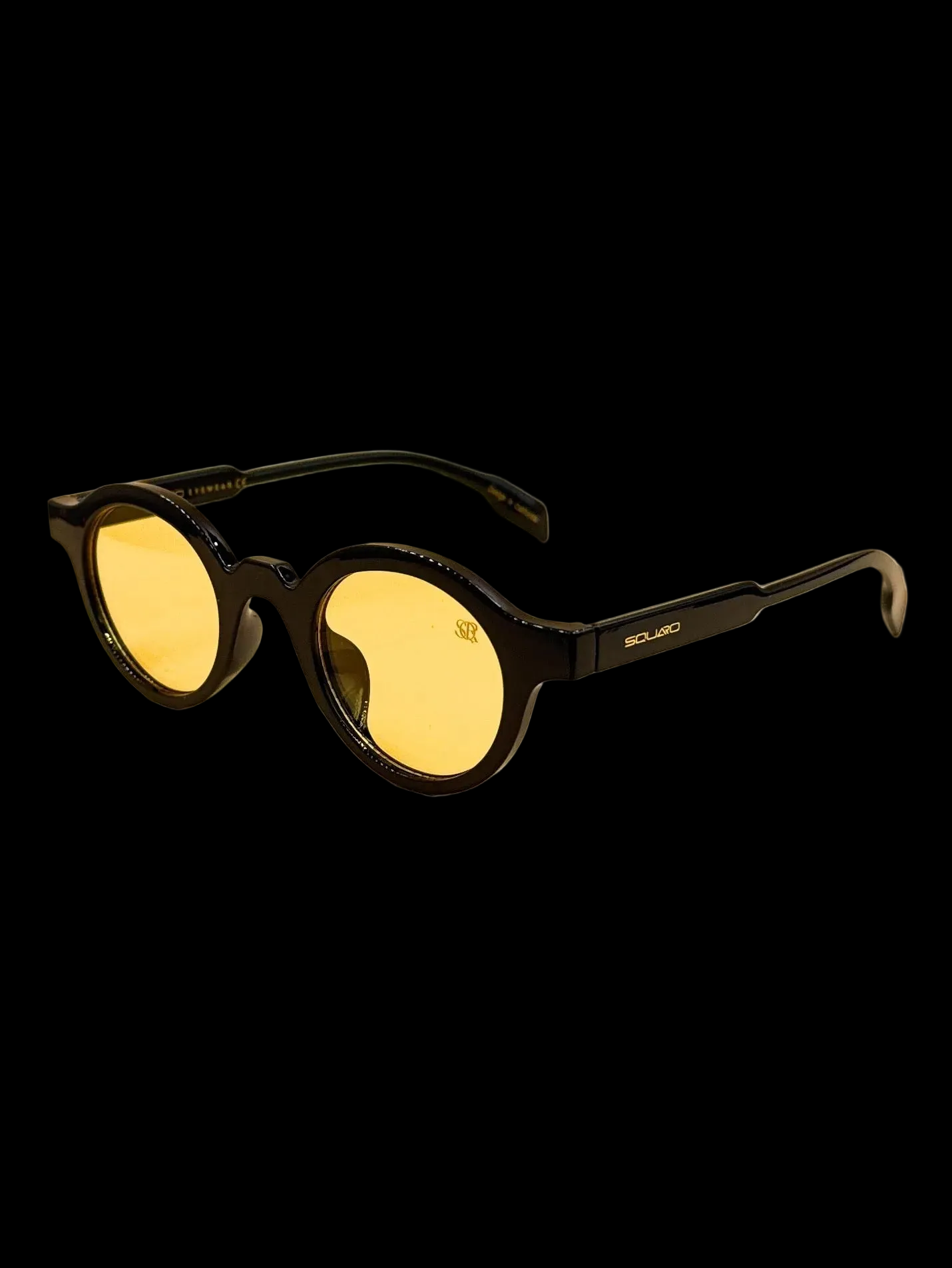 SQUARO SQ20261582 Premium Round Unisex Sunglasses – Lightweight PC Frame with UV400 Protection