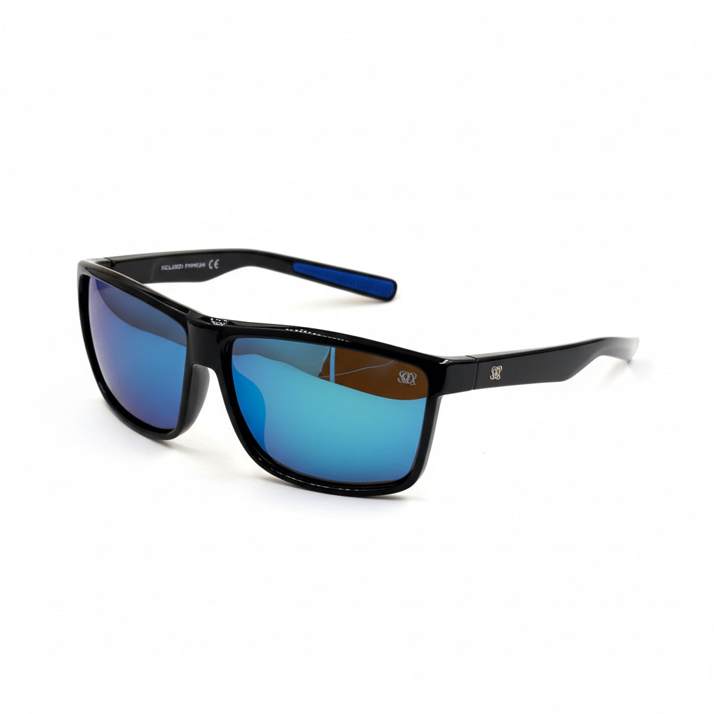SQUARO Polarized Sunglasses – Men women Lightweight Classic Square Frame wrap style Driving Fishing sport    UVA-UVB SQ20261574