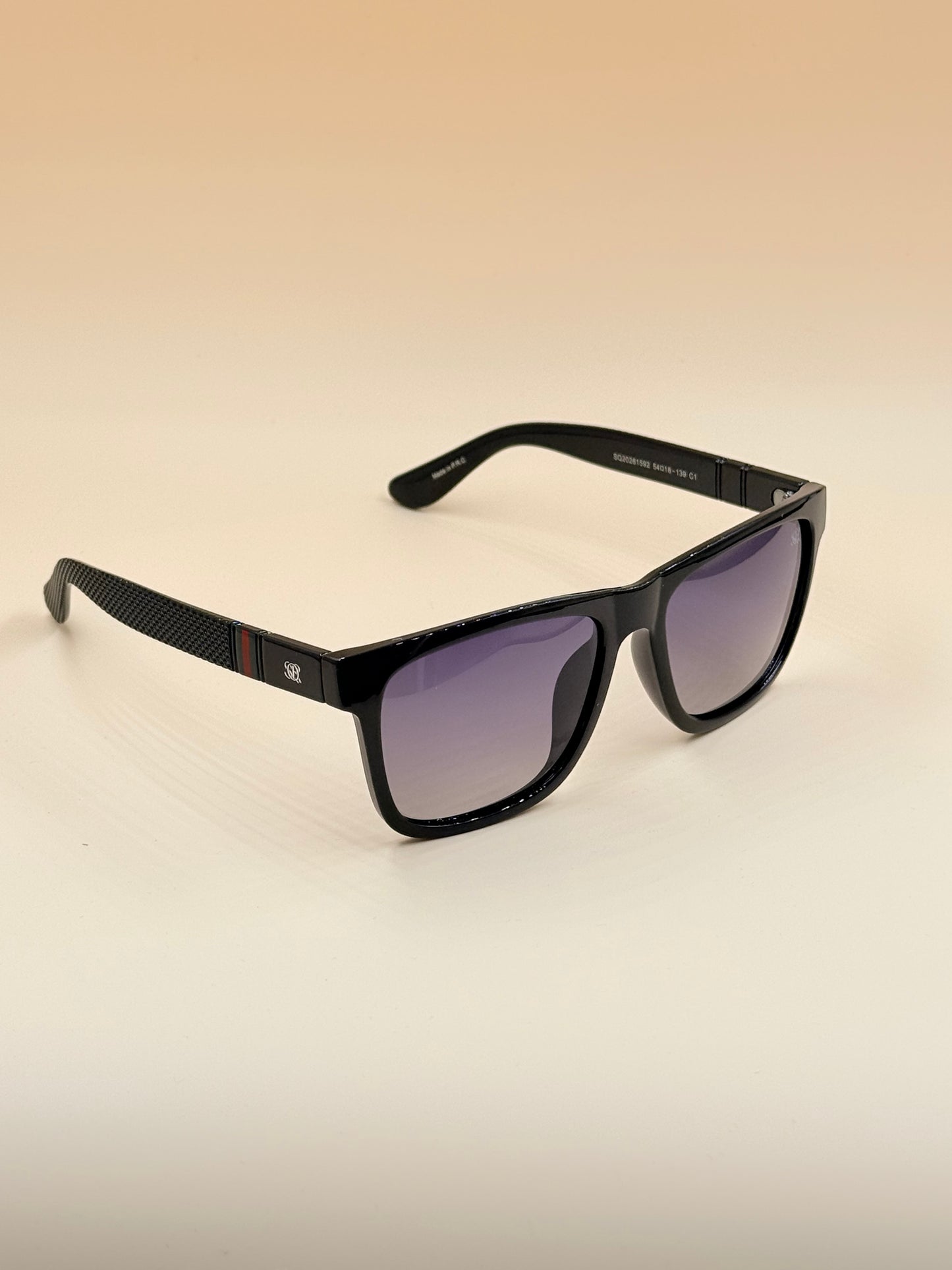 SQUARO Polarized Square Sunglasses - UV400 Protection with TAC Lenses SQ20261592 54#18-139(mm)