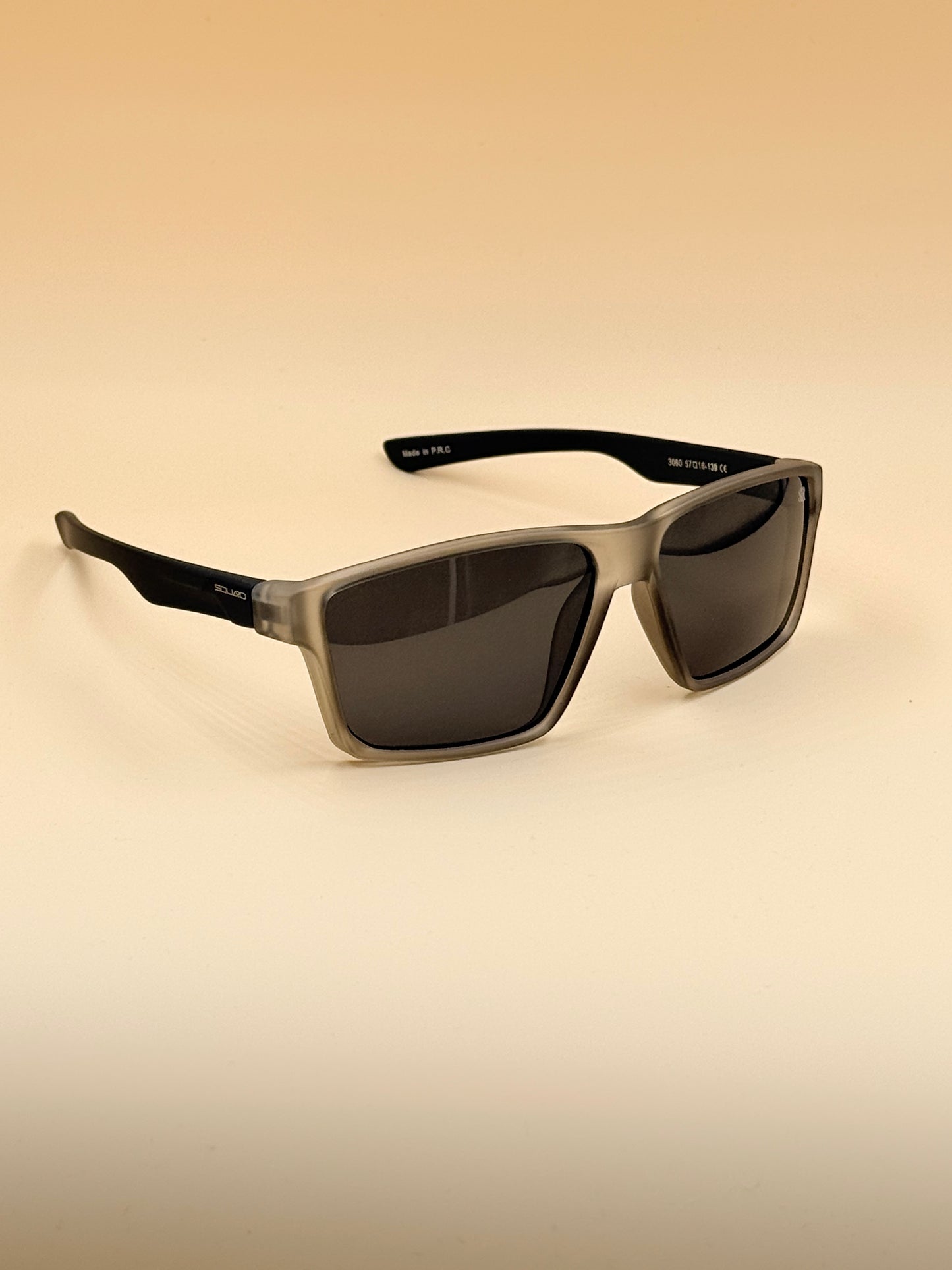 SQUARO Polarized Sunglasses Fishing Driving Hiking Running Rectangular Men Women Unisex UVB-UVA 400        3060 57#16-139(mm)