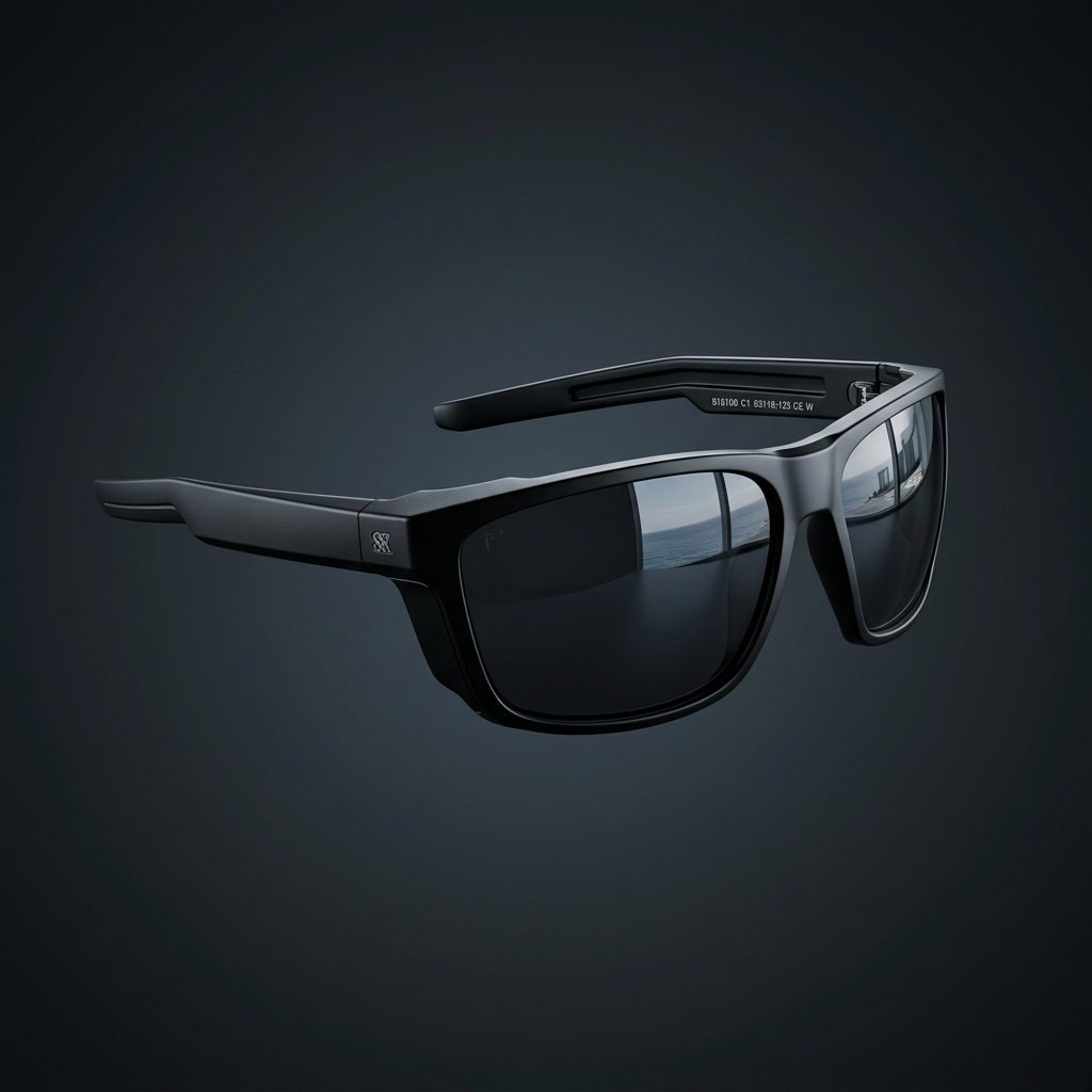 SQUARO Polarized Sunglasses Fishing Driving Hiking Running Rectangular Men Women Unisex UVB-UVA 400 S16108