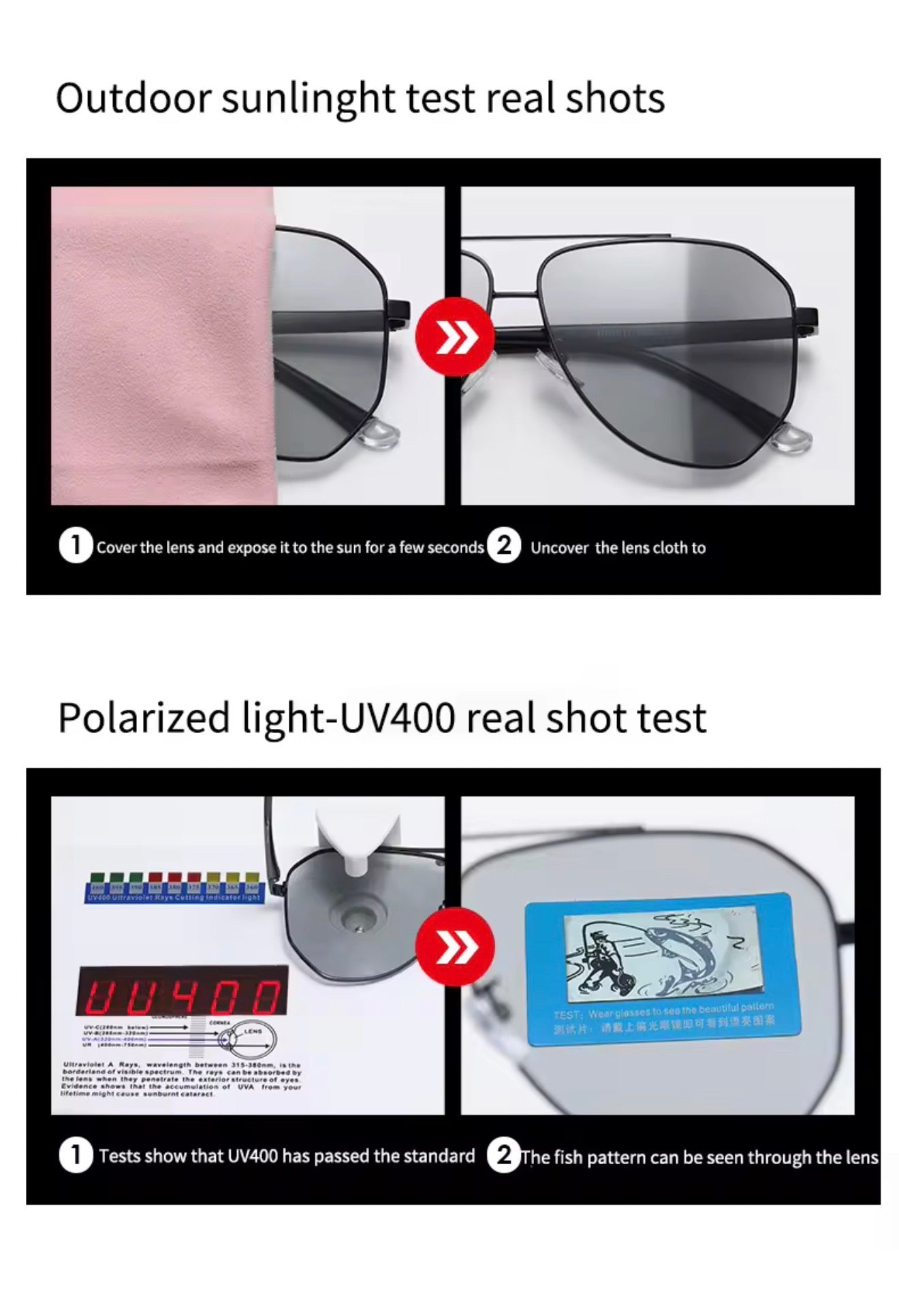 SQUARO Polarized Photochromic Aviator Sunglasses – TR90 + Metal Frame | UV400 Protection High Quality Light weight SQ20261611