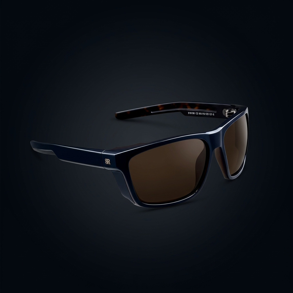 SQUARO Polarized Sunglasses Fishing Driving Hiking Running Rectangular Men Women Unisex UVB-UVA 400 S16108