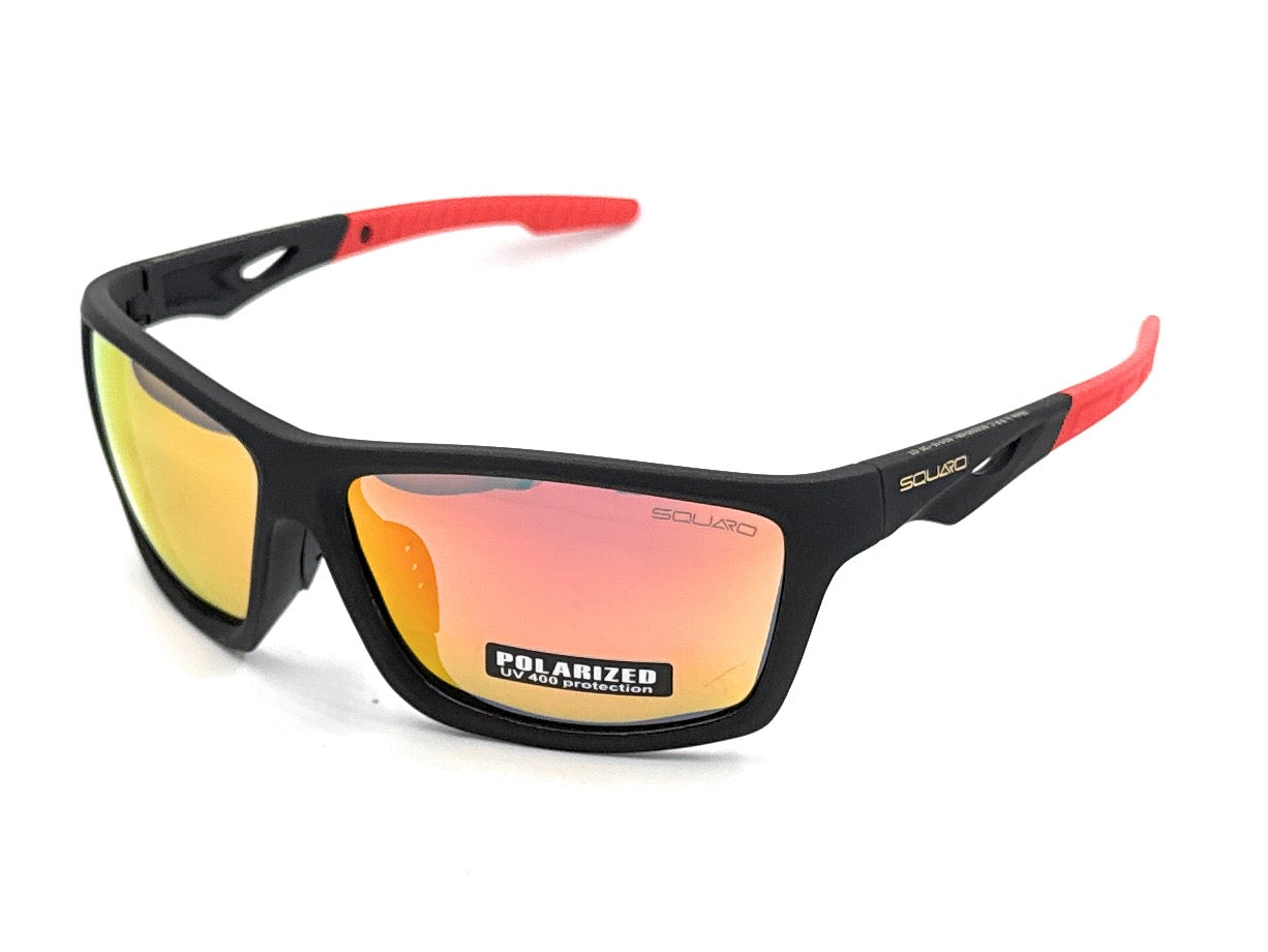 SQUARO Polarized Revo Mirror Sport Sunglasses premium quality UVA- UVB SQ20251561