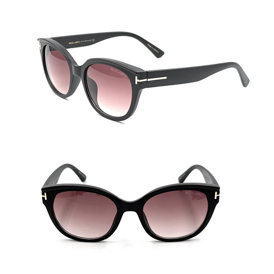 Women’s Cat-Eye Fashion Sunglasses – Premium Non-Polarized Gradient Purple Lens | SQUARO SQ20251558