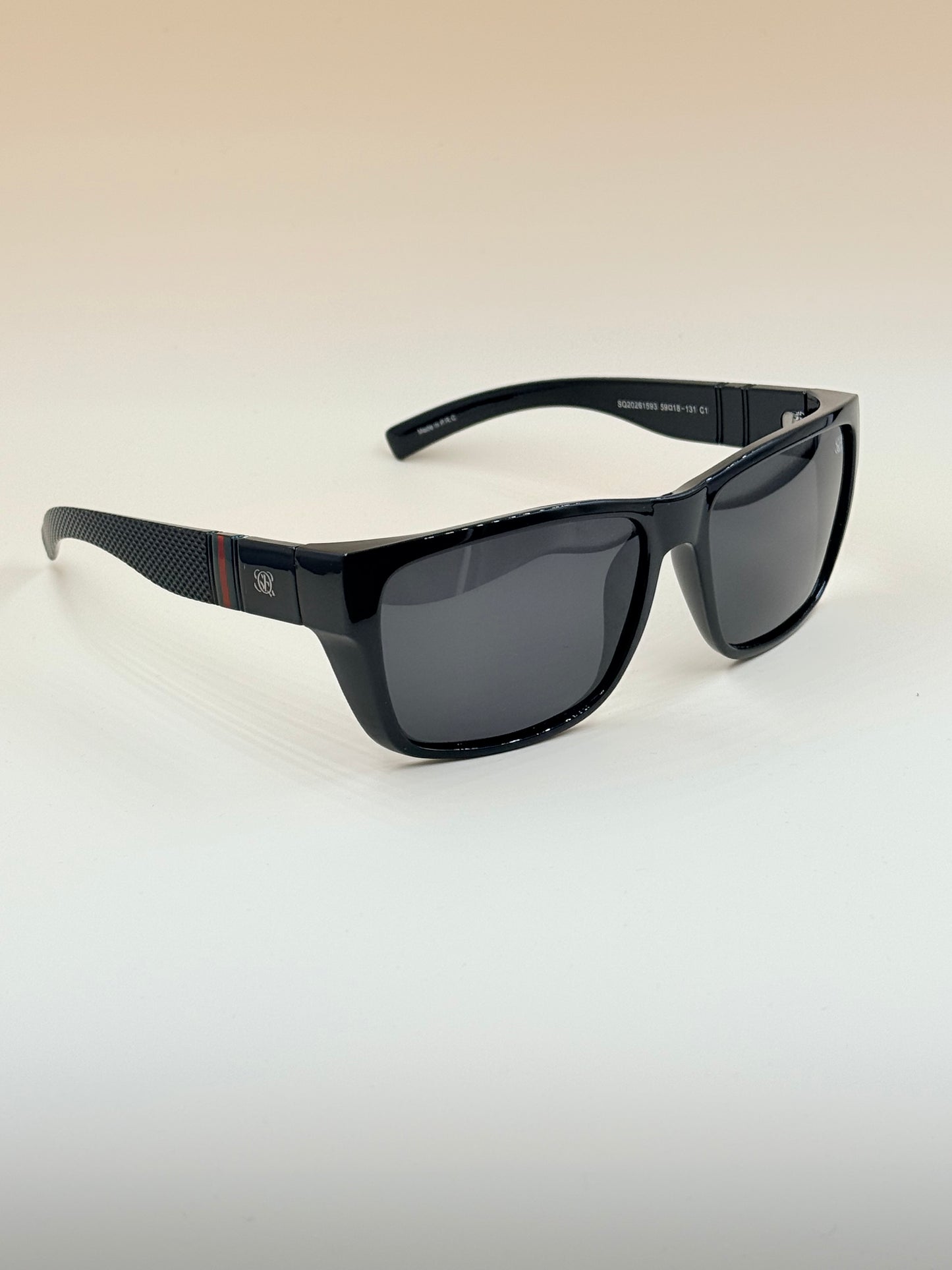 SQUARO Polarized Square Sunglasses - UV400 Protection with TAC Lenses SQ20261593 59#18-131(mm)
