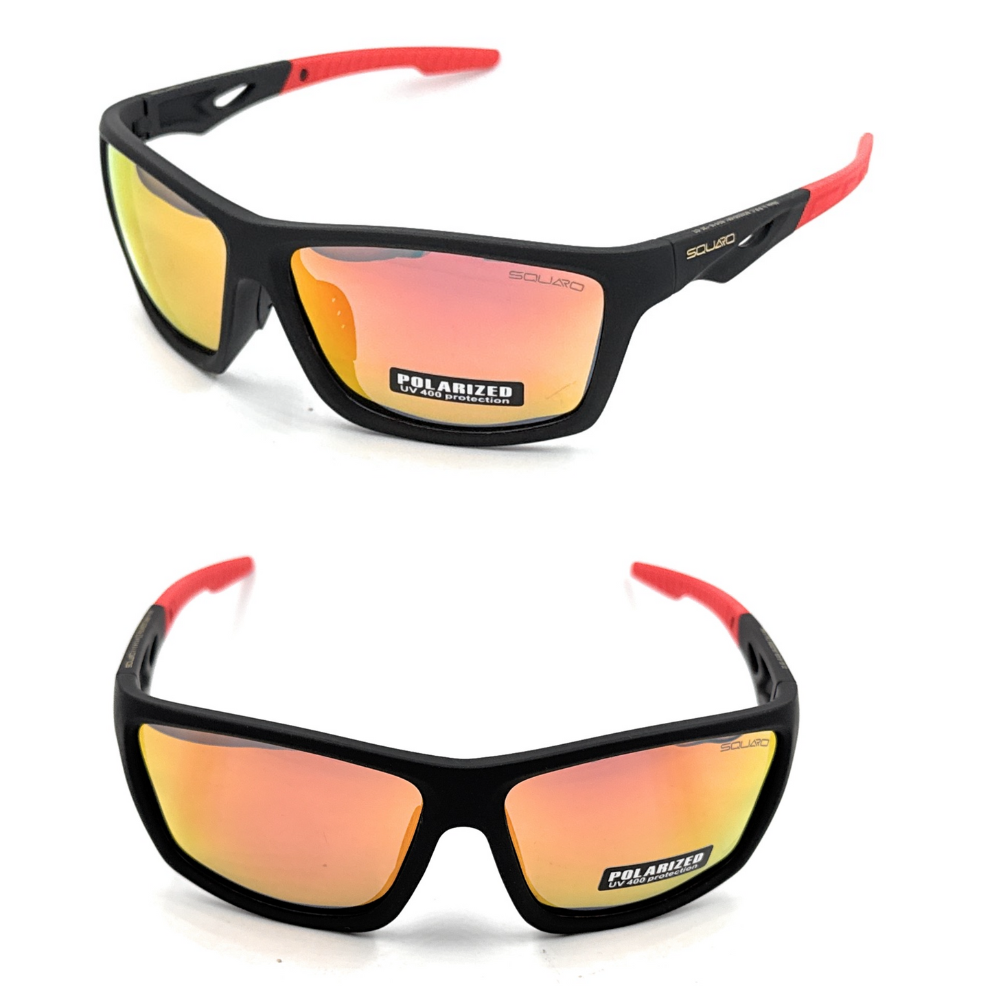 SQUARO Polarized Revo Mirror Sport Sunglasses premium quality UVA- UVB SQ20251561