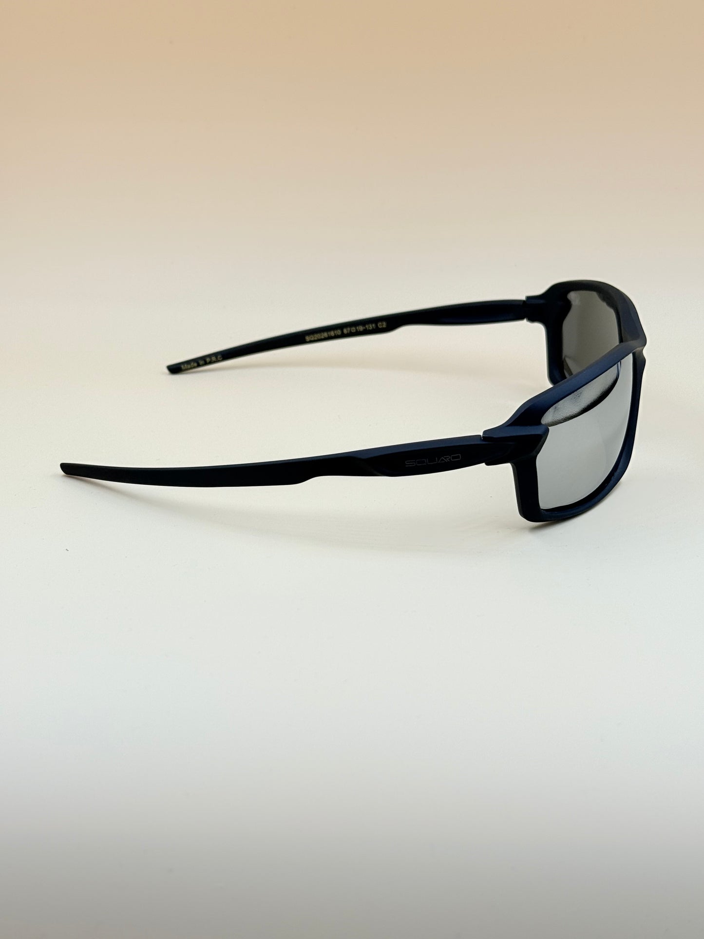 SQUARO Rectangular POLARIZED Oversized Shield Sunglasses – Premium Black Frame UV400 Lenses  SQ20261610 67#19-131