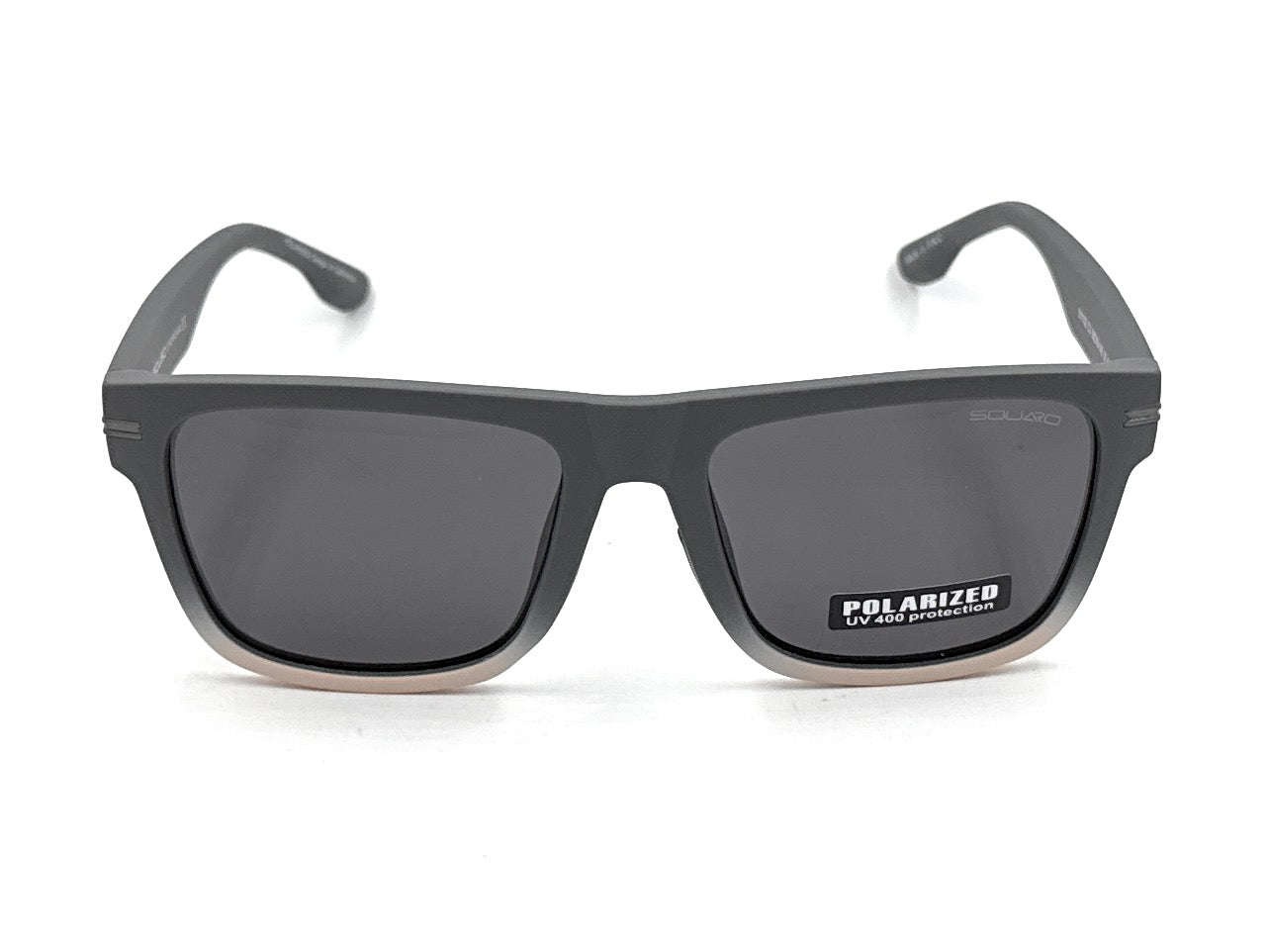 SQUARO Matte Black Polarized Sunglasses – Lightweight Premium quality TR90 Frame with the strong Hinges S11102