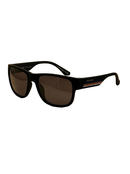 SQUARO Model 3018 Polarized Sunglasses – Matte Black Frame | UV400 Protection
