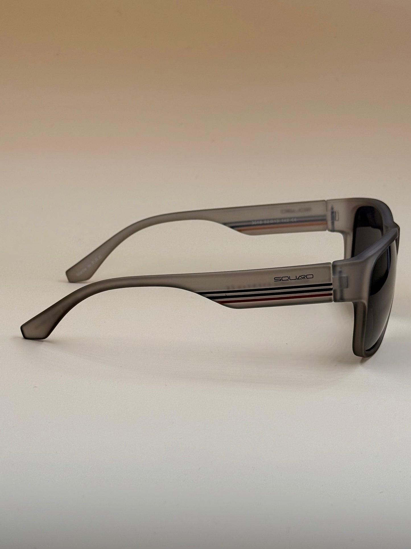 SQUARO Model 3018 Polarized Sunglasses – Matte Black Frame | UV400 Protection