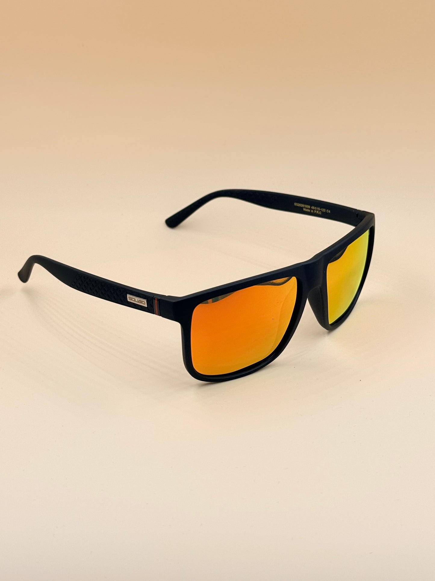 Rectangle SQUARO Polarized Sunglasses Men Women Driving Fishing Biking Hiking UVB-UVA %100 protection SQ20261609 45#15-123(mm)