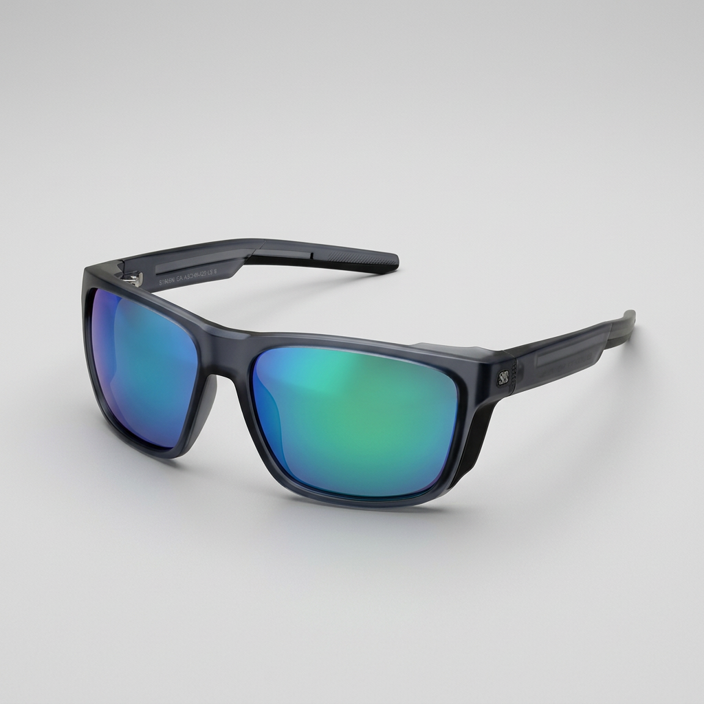 SQUARO Polarized Sunglasses Fishing Driving Hiking Running Rectangular Men Women Unisex UVB-UVA 400 S16108