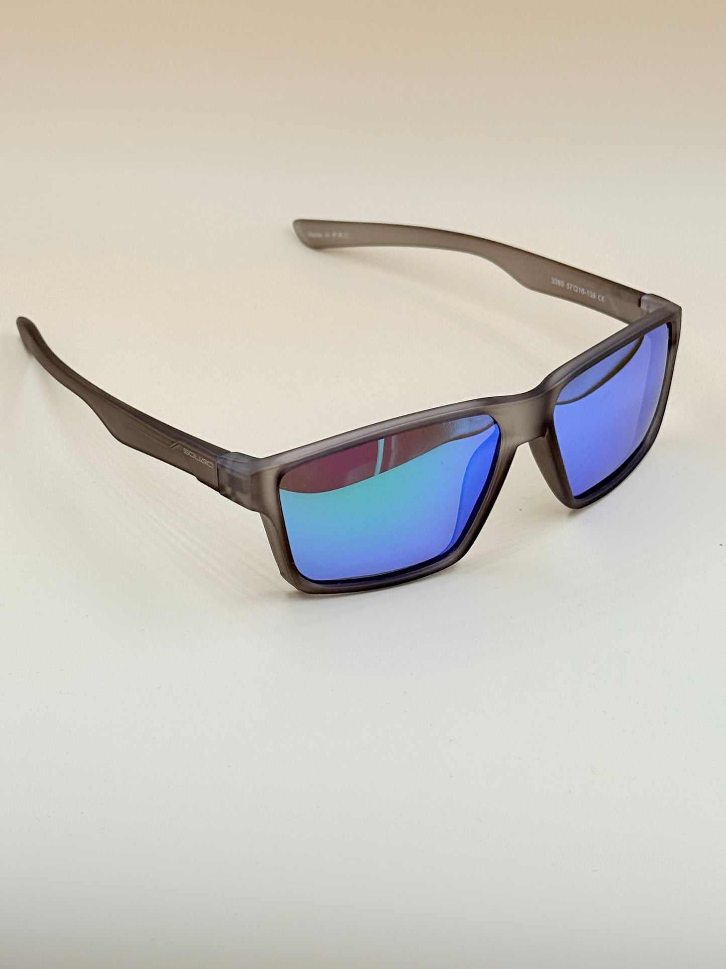 SQUARO Polarized Sunglasses Fishing Driving Hiking Running Rectangular Men Women Unisex UVB-UVA 400        3060 57#16-139(mm)