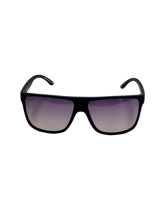 SQUARO TAC Polarized Sunglasses – Matte Black Frame with Soft Touch Rubber Coating | Premium UV400 Protection SQ20261591 61#20-135